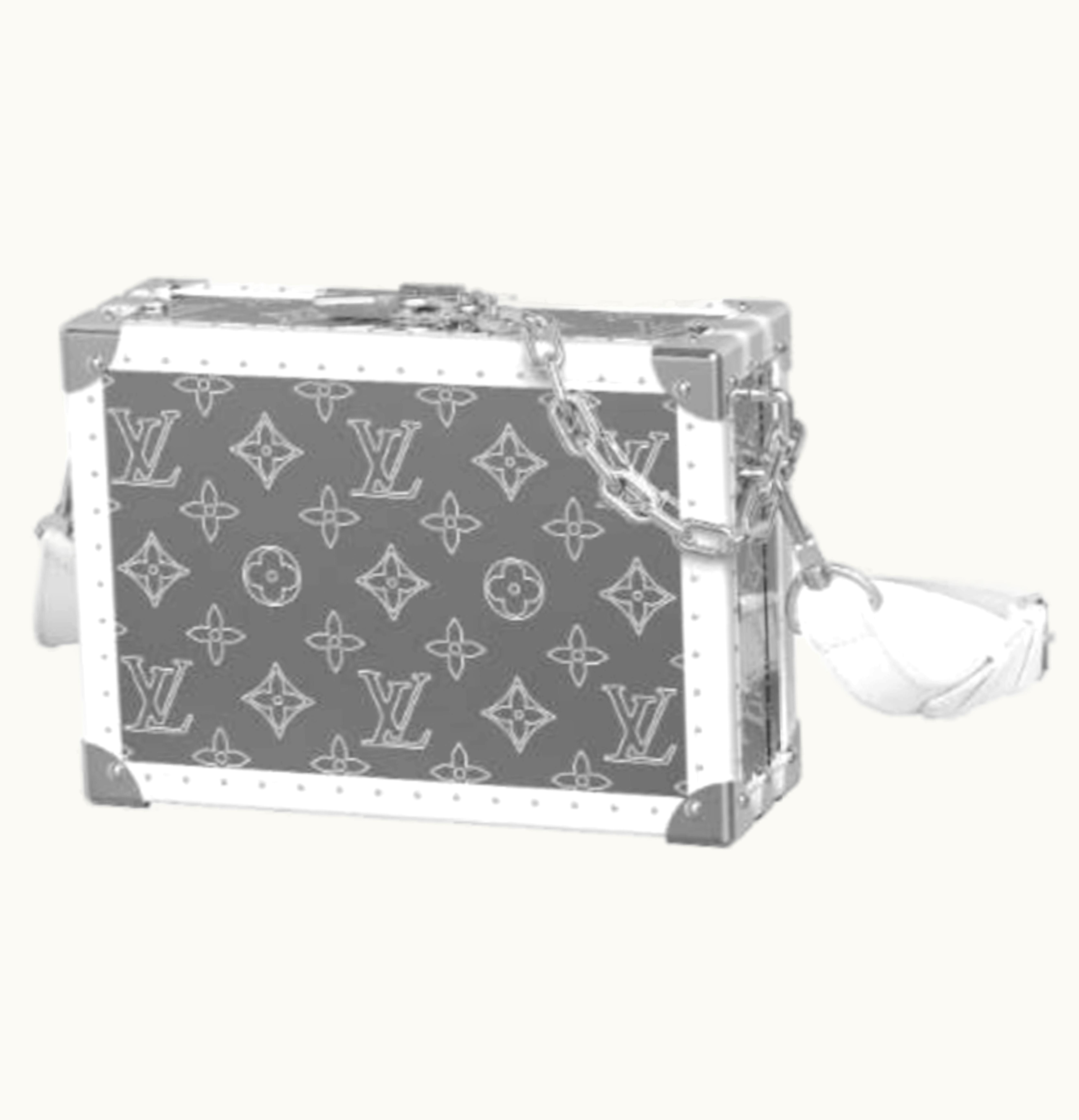 Louis Vuitton Louis Vuitton Clutch Box Miroir Monogram Gm Grey