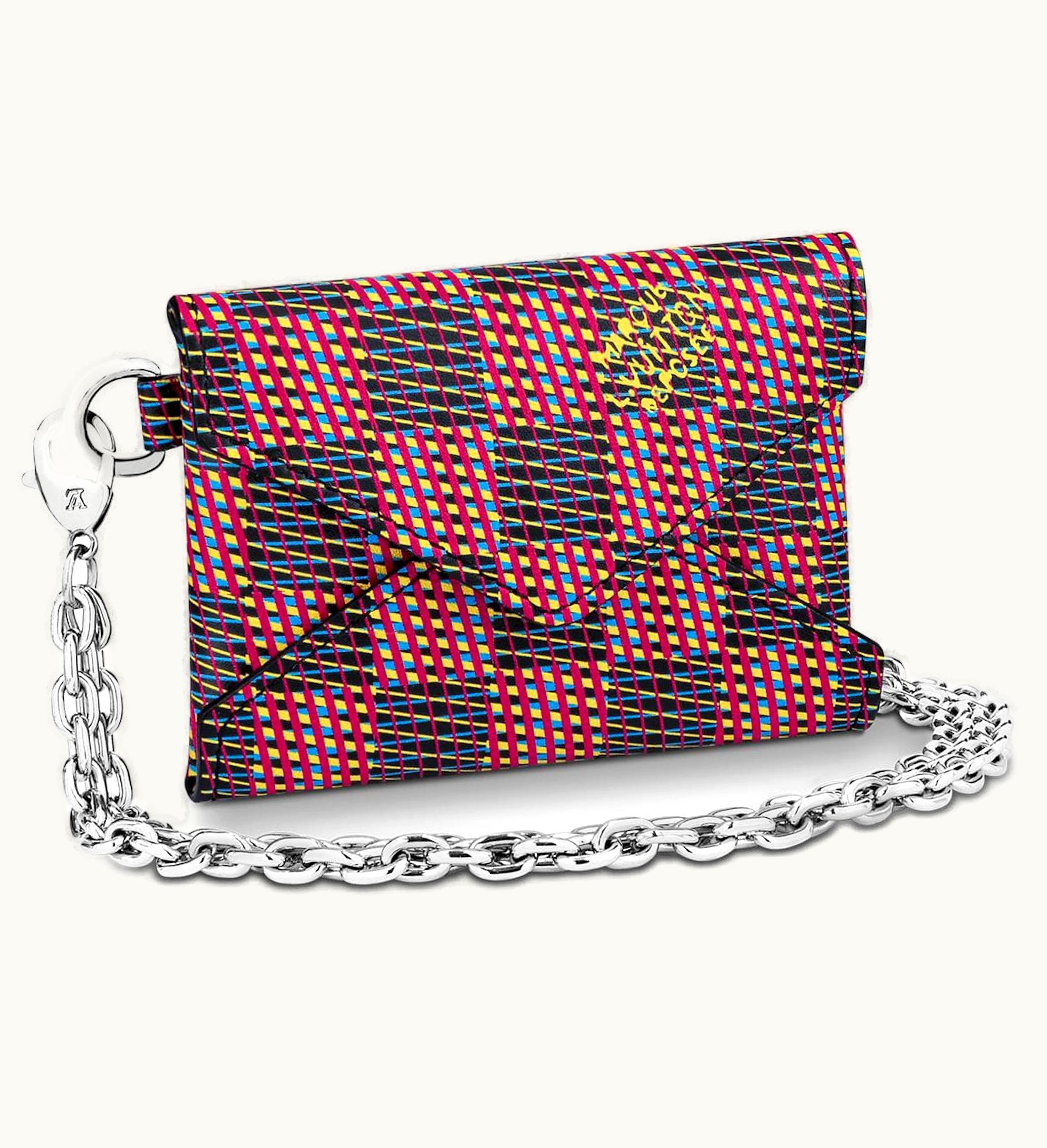 Louis Vuitton Louis Vuitton Kirigami Necklace Damier LV Pop Pink