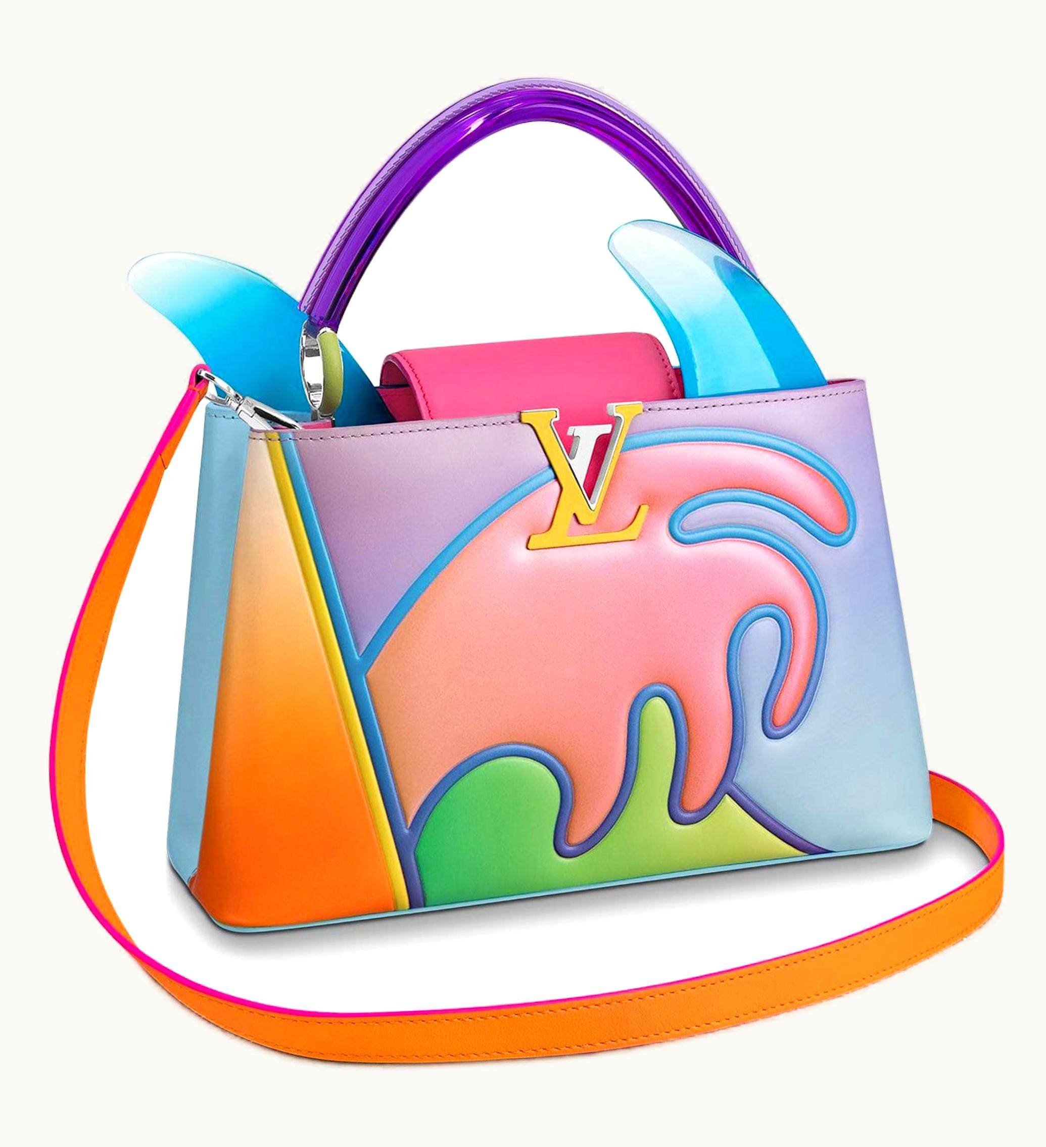 Louis Vuitton Louis Vuitton Artycapucines Alex Israel PM Multicolor