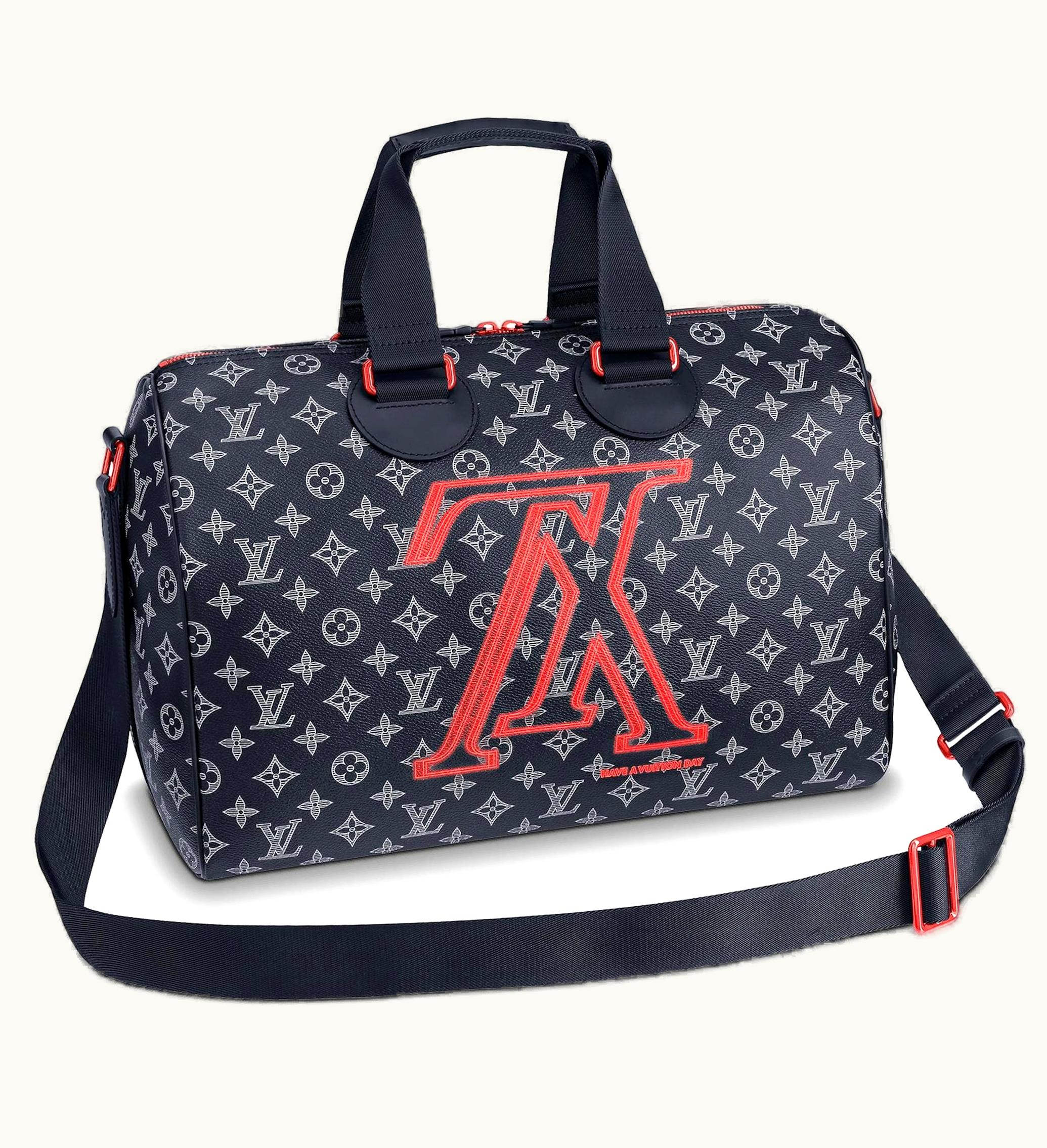 Louis Vuitton Louis Vuitton Speedy Bandouliere Monogram Upside Down Ink Without Accessories 40 Navy
