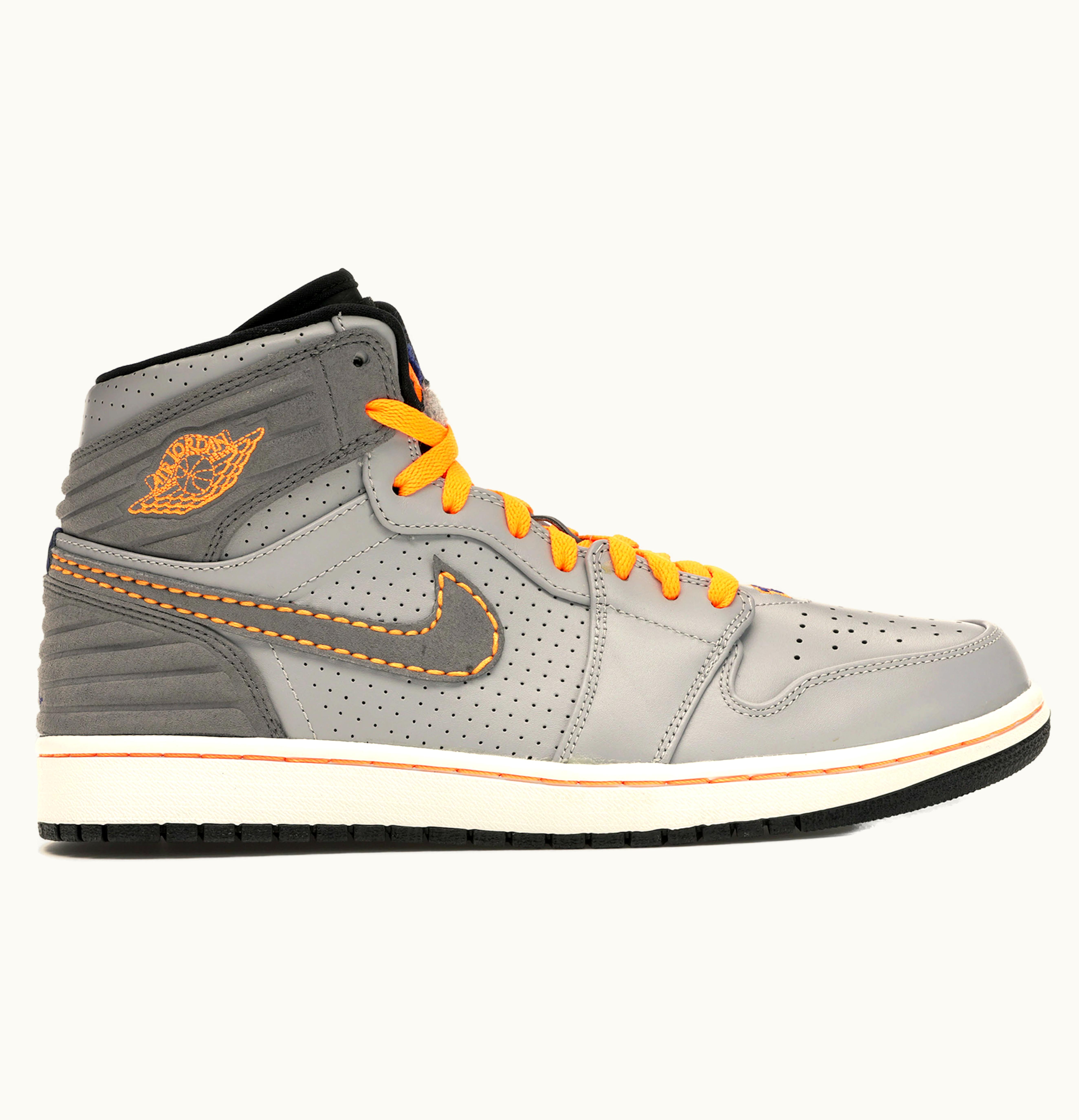 Jordan Air Jordan 1 Retro 93 Wolf Grey Orange