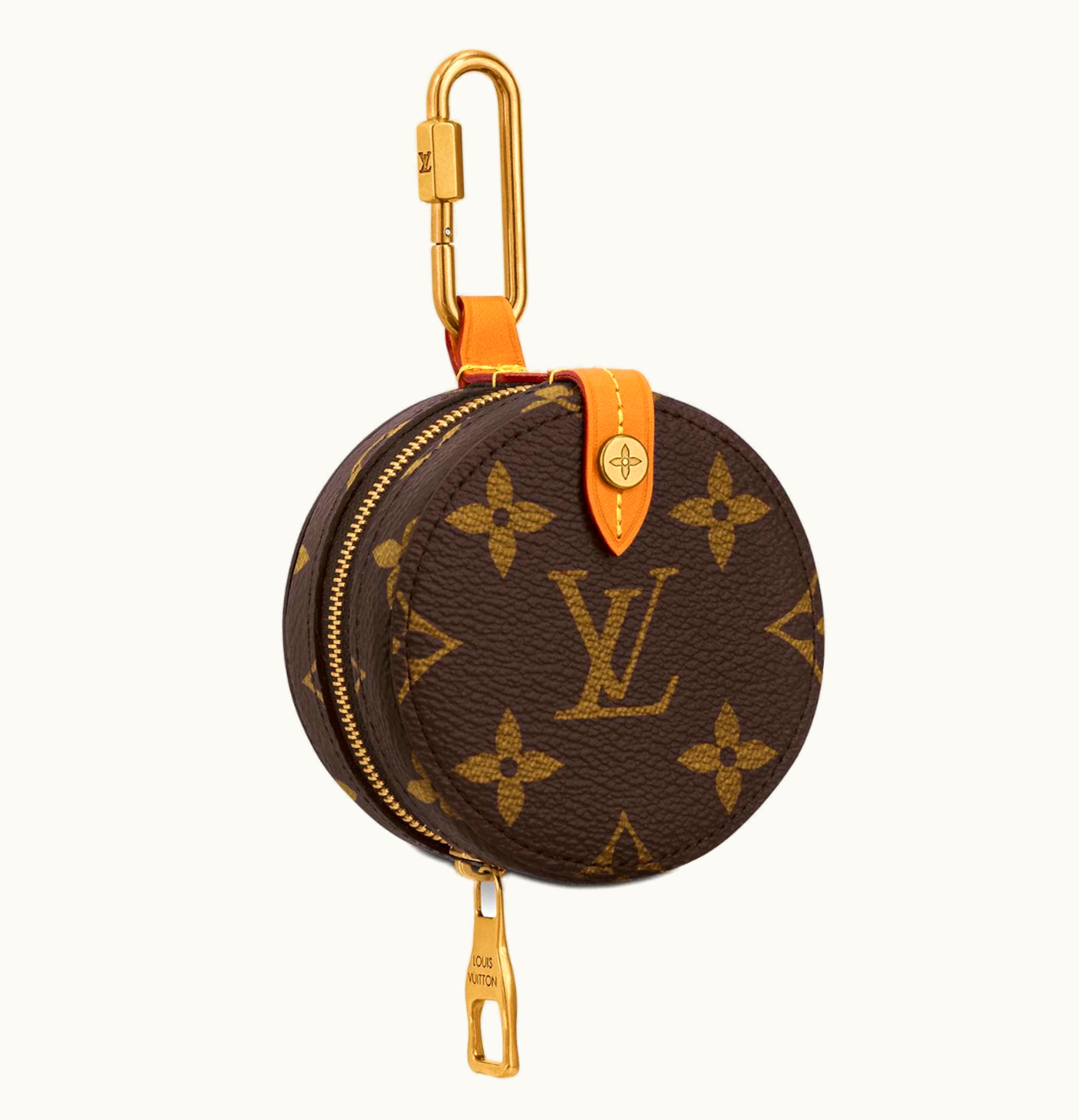 Louis Vuitton Louis Vuitton Round Case Monogram Brown