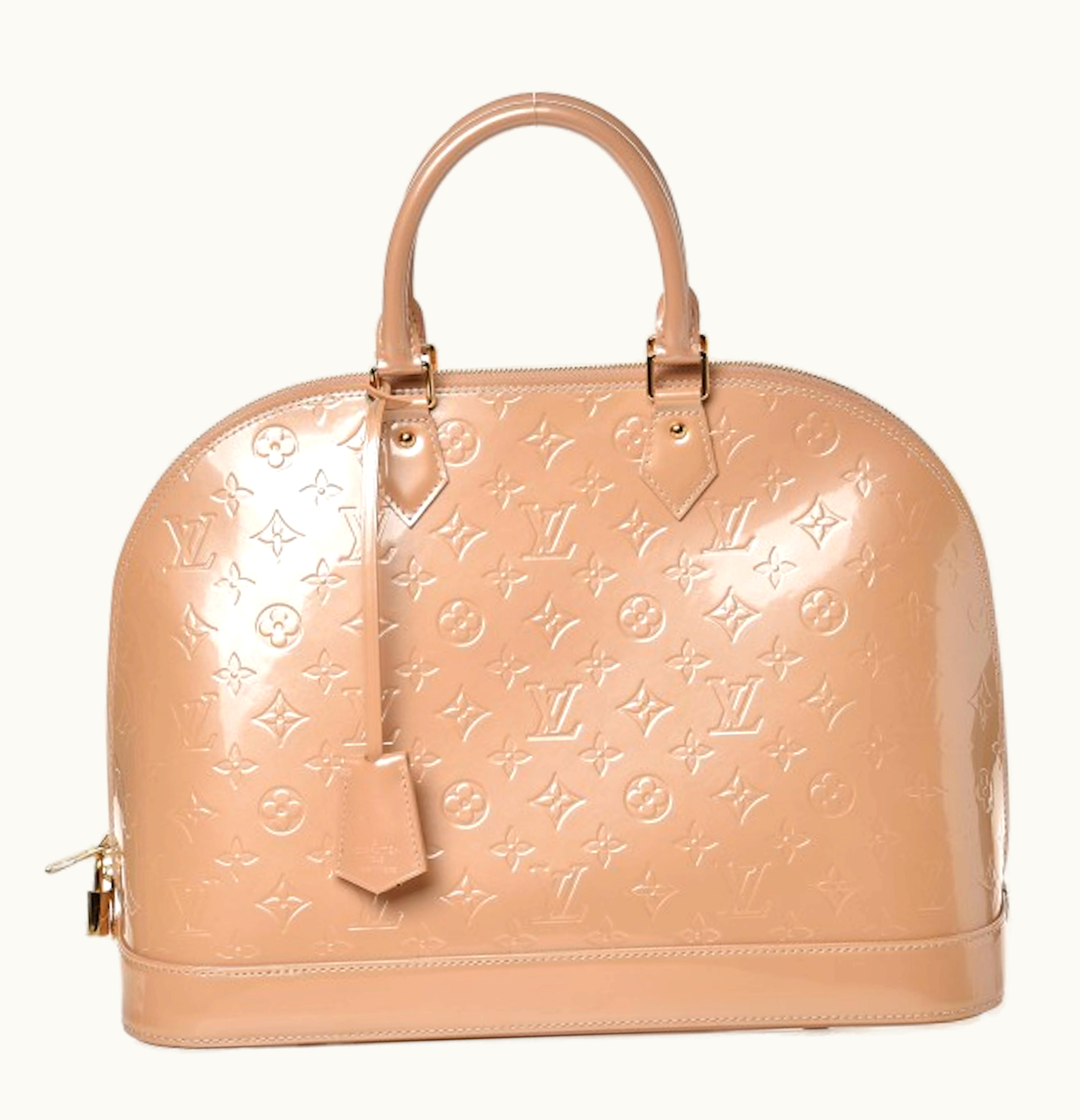 Louis Vuitton Louis Vuitton Alma Monogram Vernis MM Rose Florentin