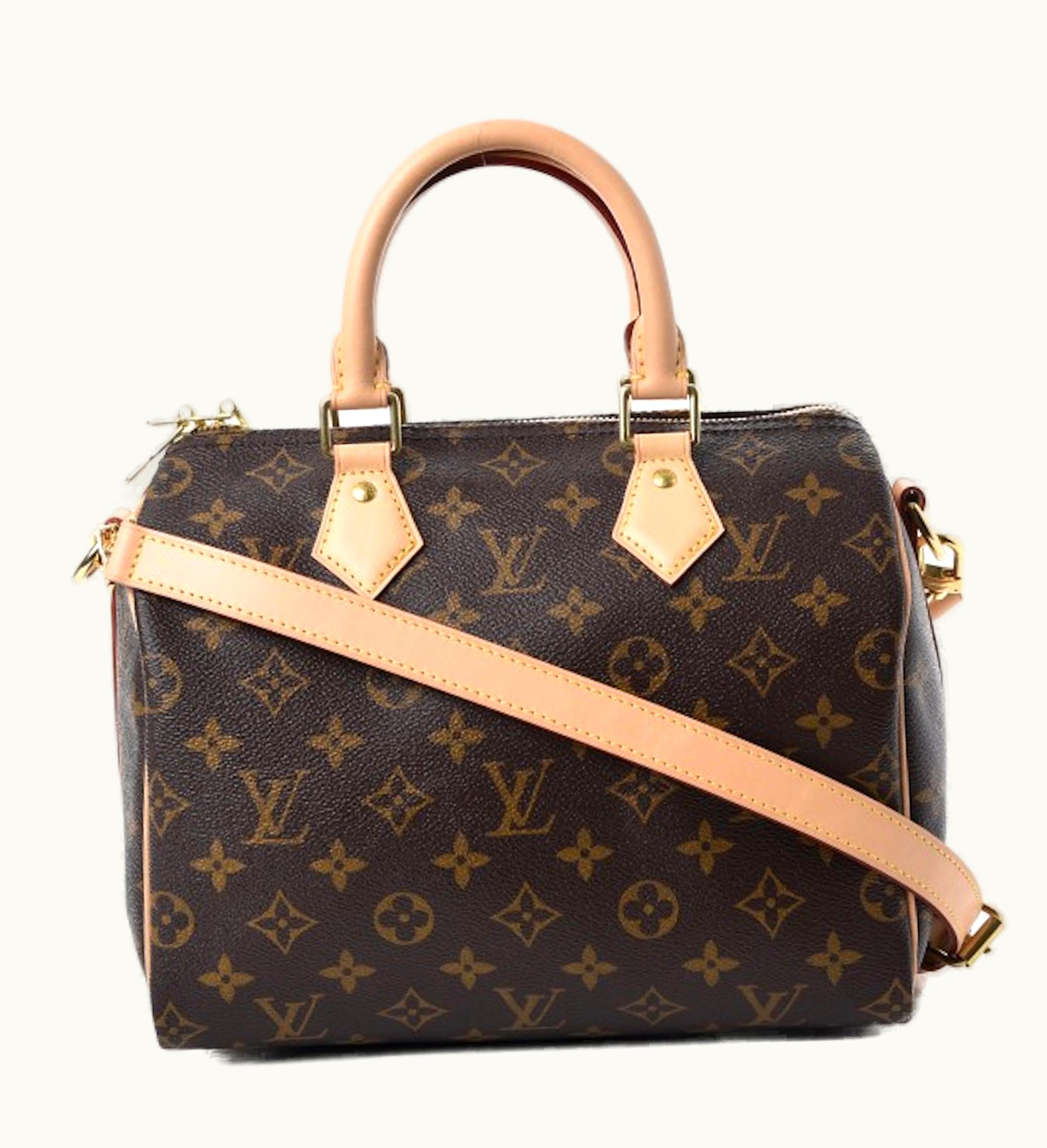Louis Vuitton Louis Vuitton Speedy Bandouliere Monogram Without Accessories 25 Brown