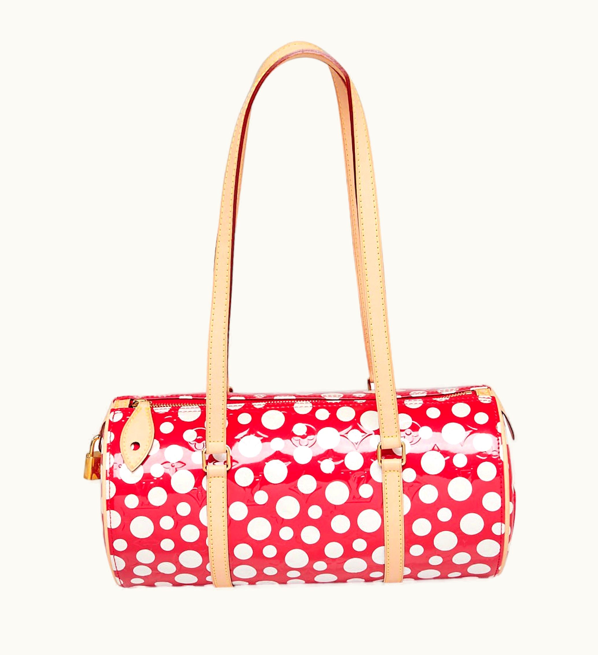 Louis Vuitton Louis Vuitton Papillon Yayoi Kusama Infinity Dots Monogram Vernis With Accessories Red White