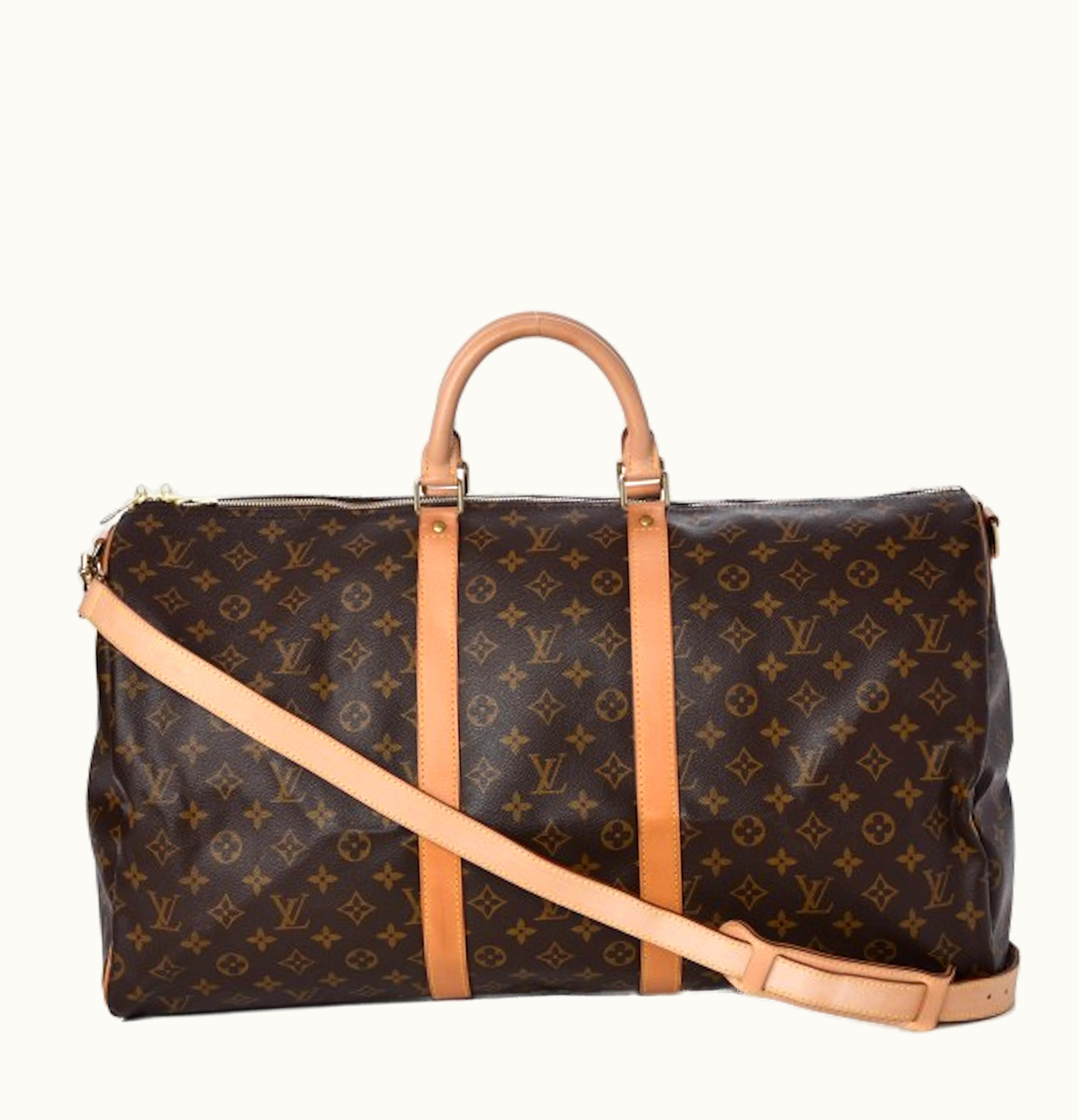 Louis Vuitton Louis Vuitton Keepall Bandouliere Monogram Without Accessories 55 Brown
