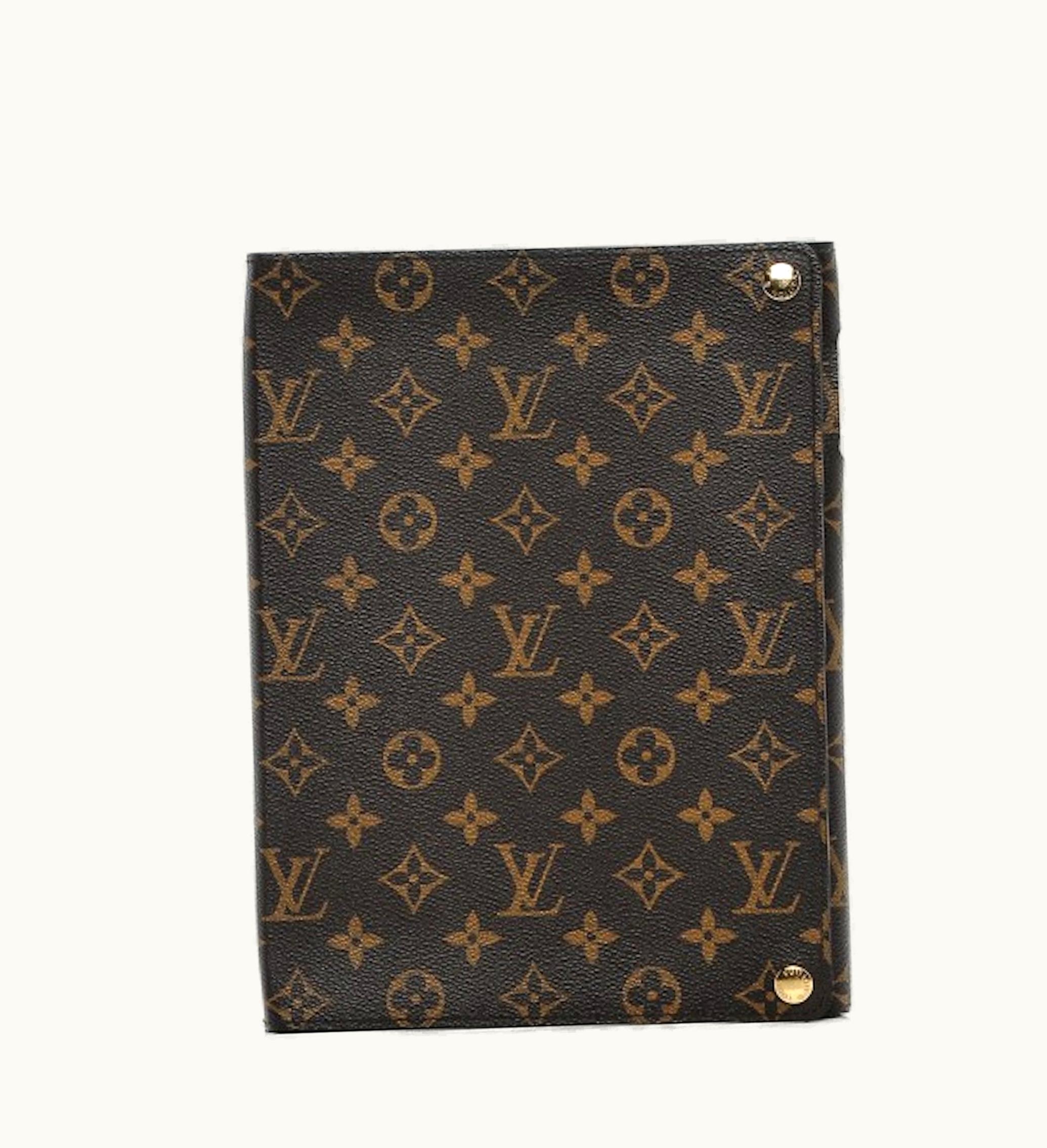 Louis Vuitton Louis Vuitton Case Ipad Monogram Toile Canvas Brown