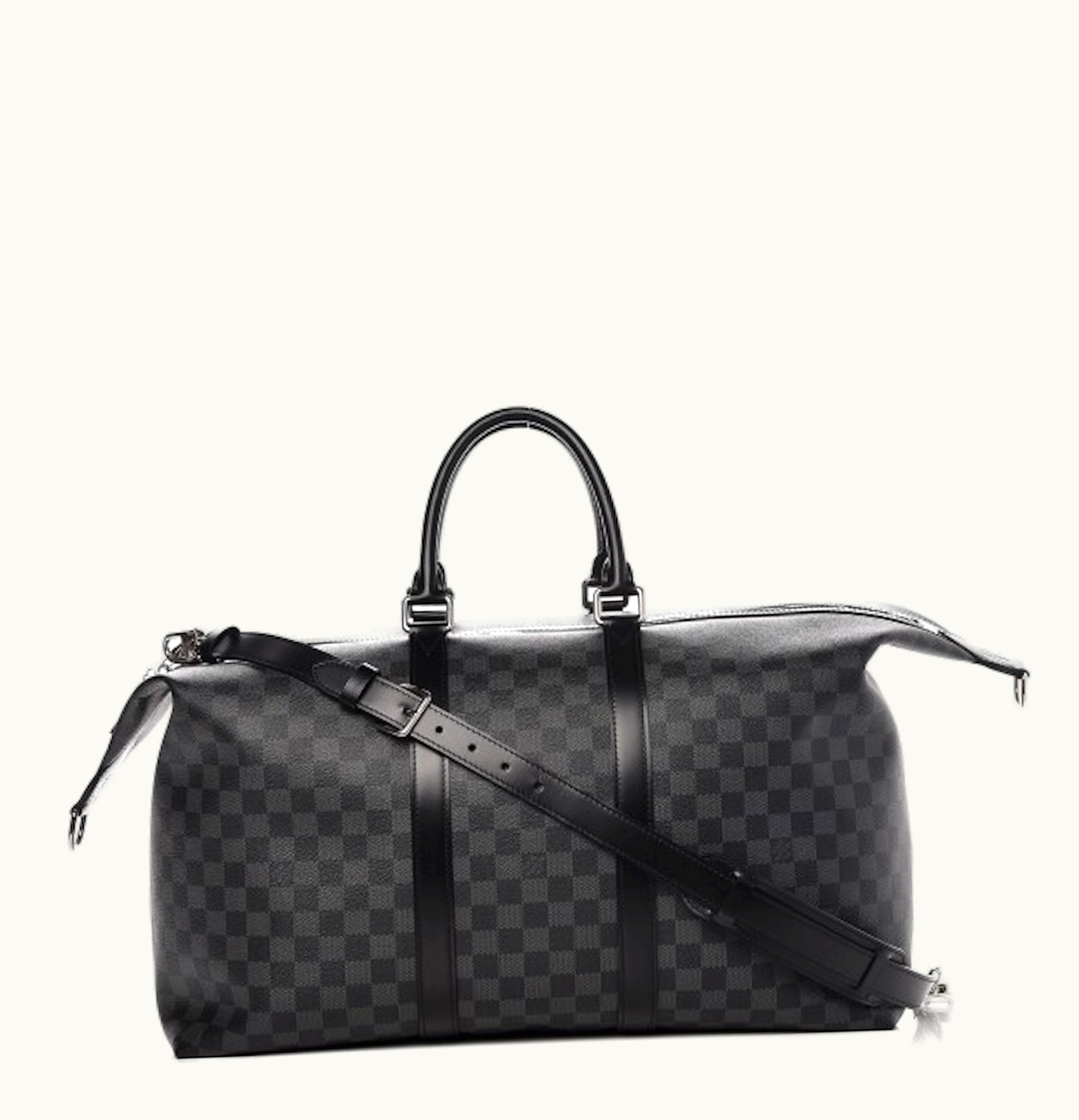 Louis Vuitton Louis Vuitton Luggage All Day Damier Graphite With Accessories Black Grey