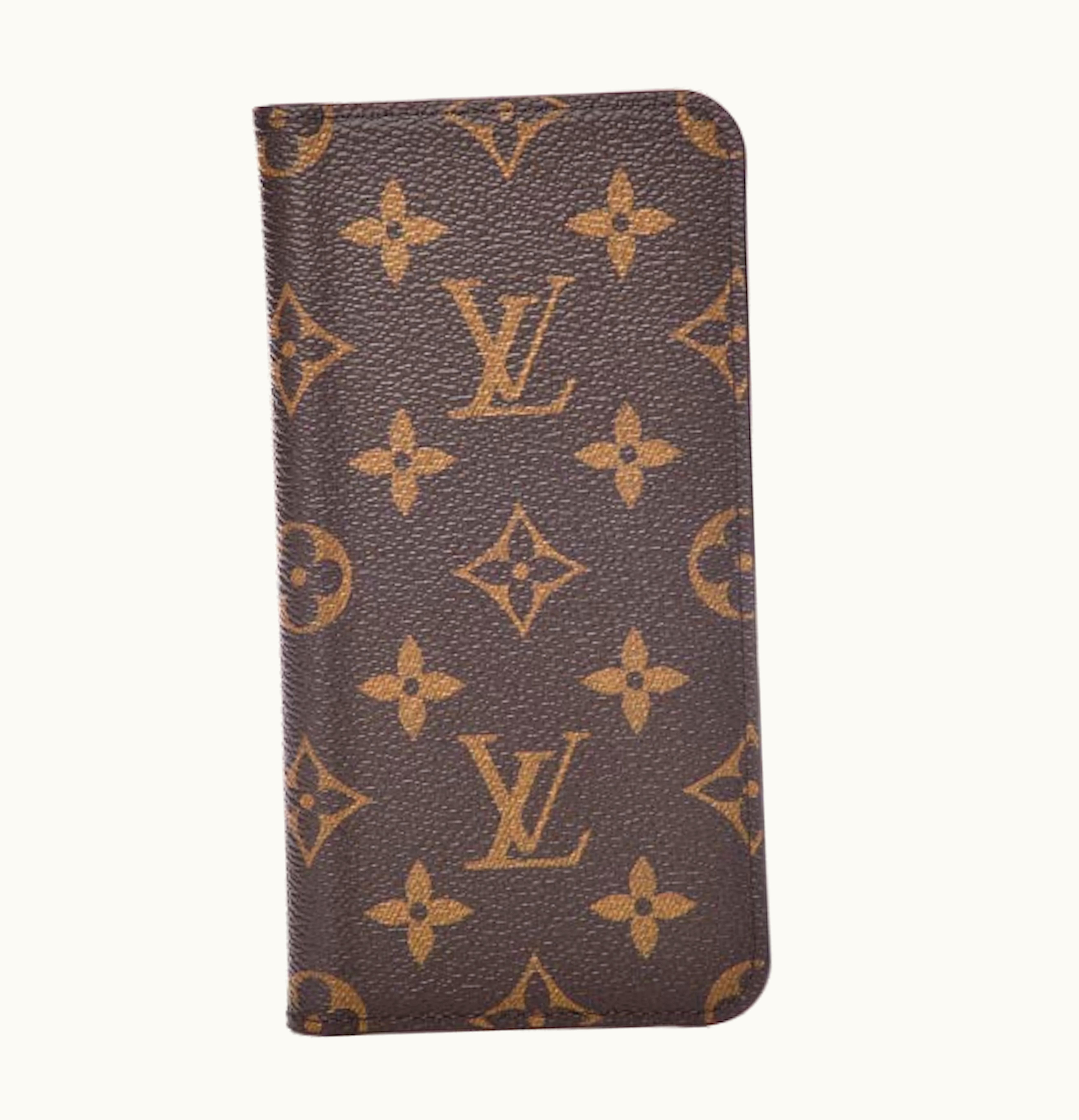 Louis Vuitton Louis Vuitton Iphone Folio Case Monogram XS Max Brown