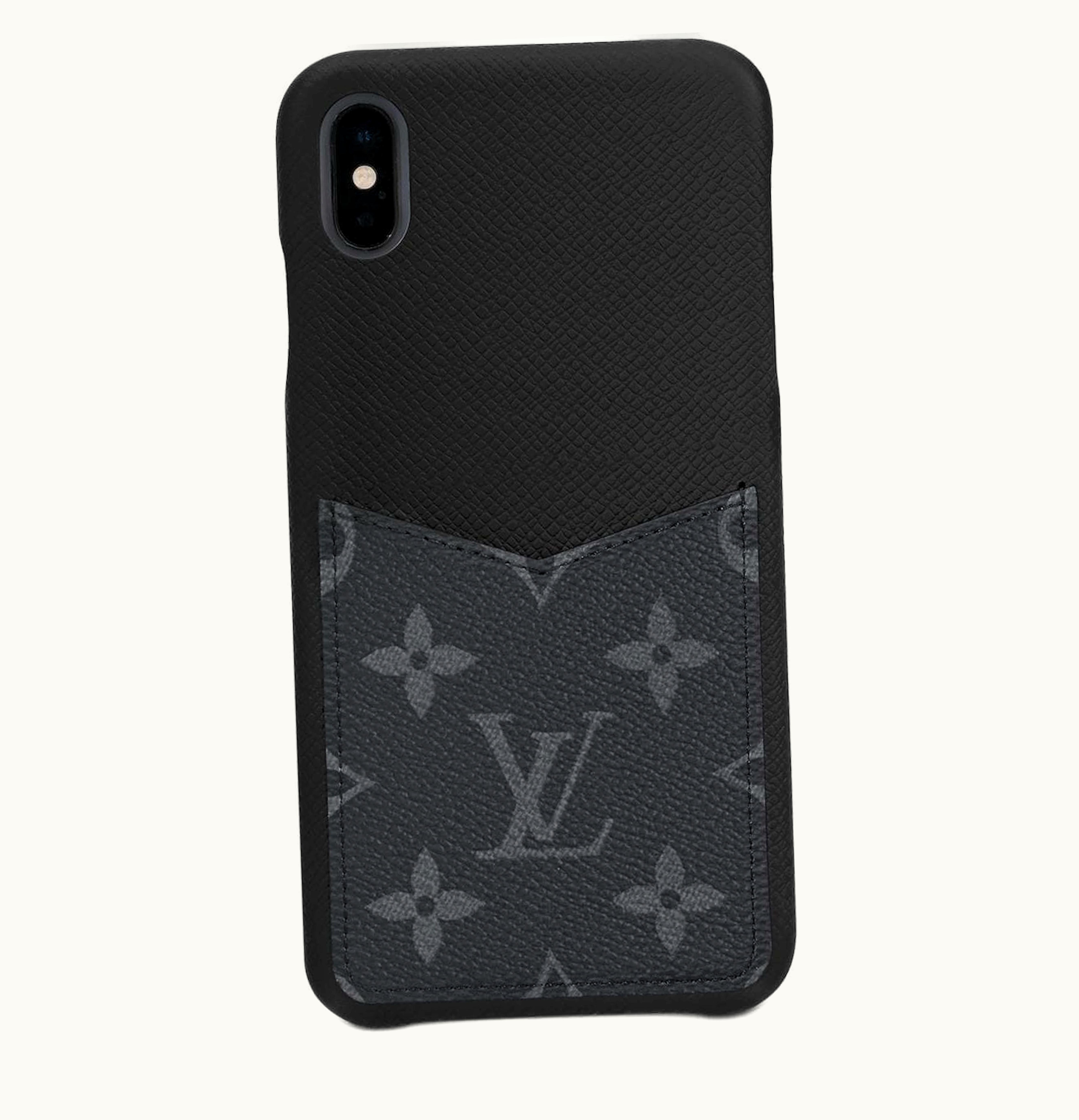 Louis Vuitton Louis Vuitton Iphone Case Monogram Eclipse XS Black