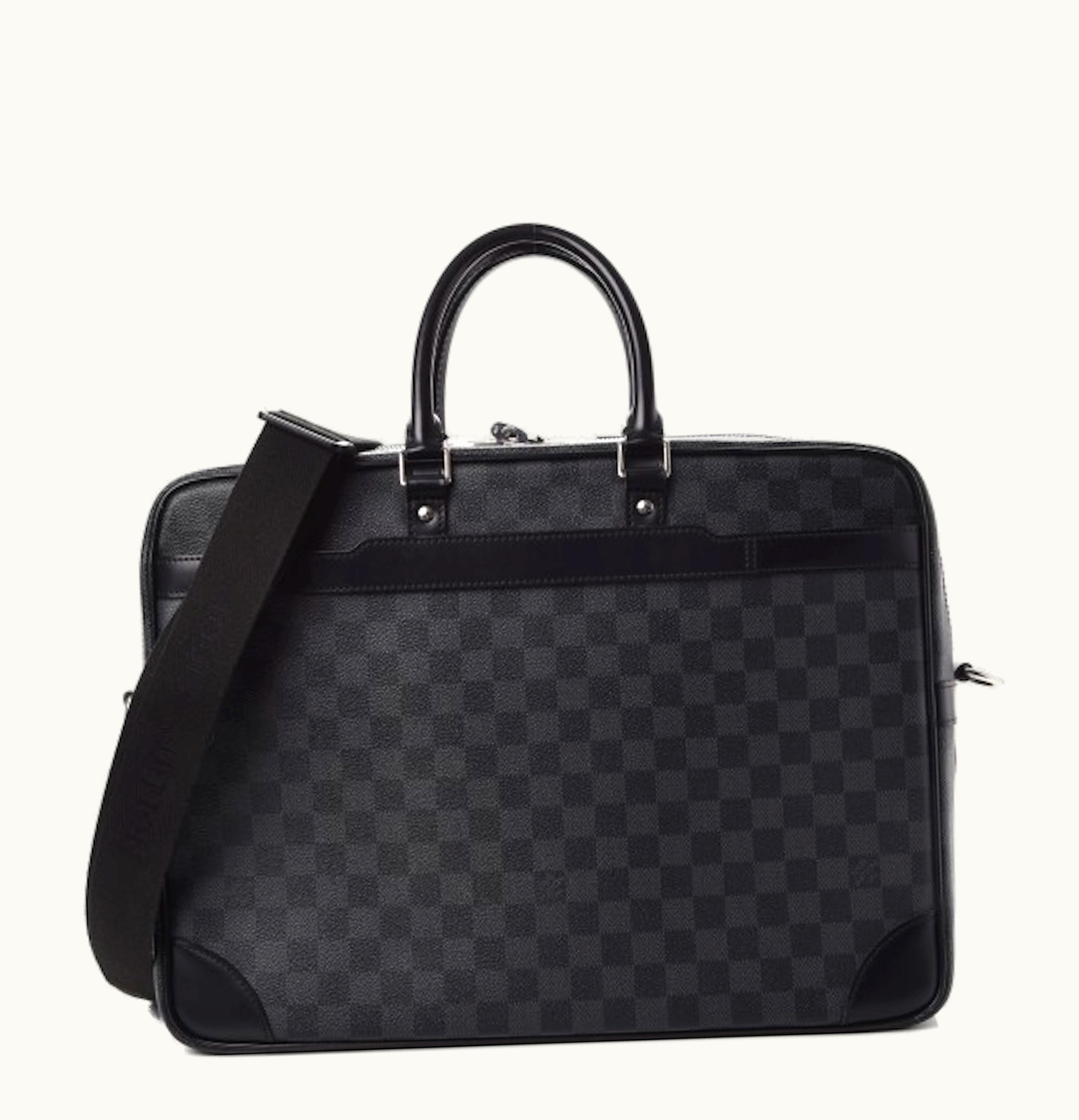 Louis Vuitton Louis Vuitton Porte Documents Voyages Damier Graphite With Accessories Gm Black Grey