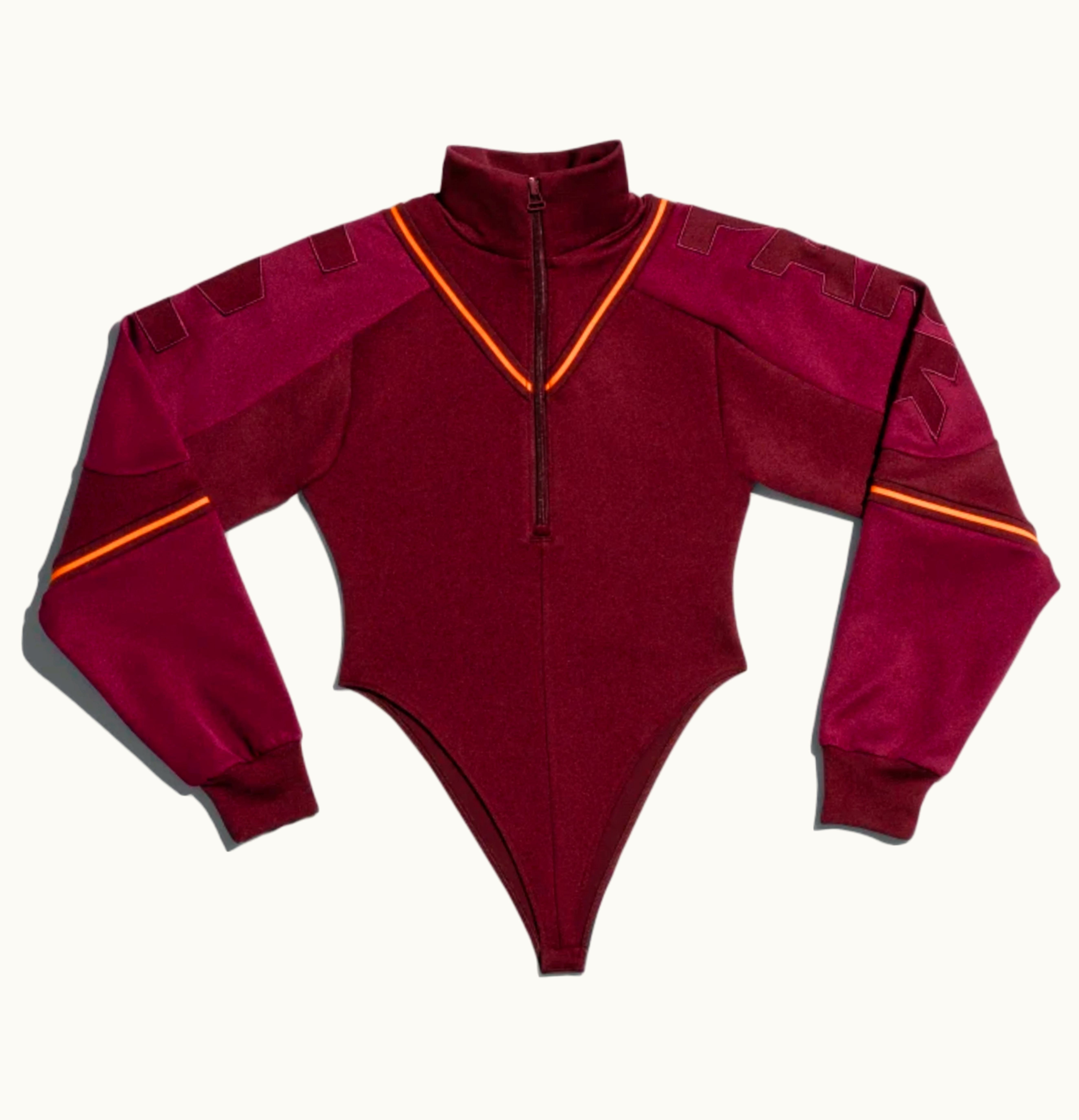 Adidas adidas Ivy Park Bodysuit Maroon Amazon Red Solar Orange
