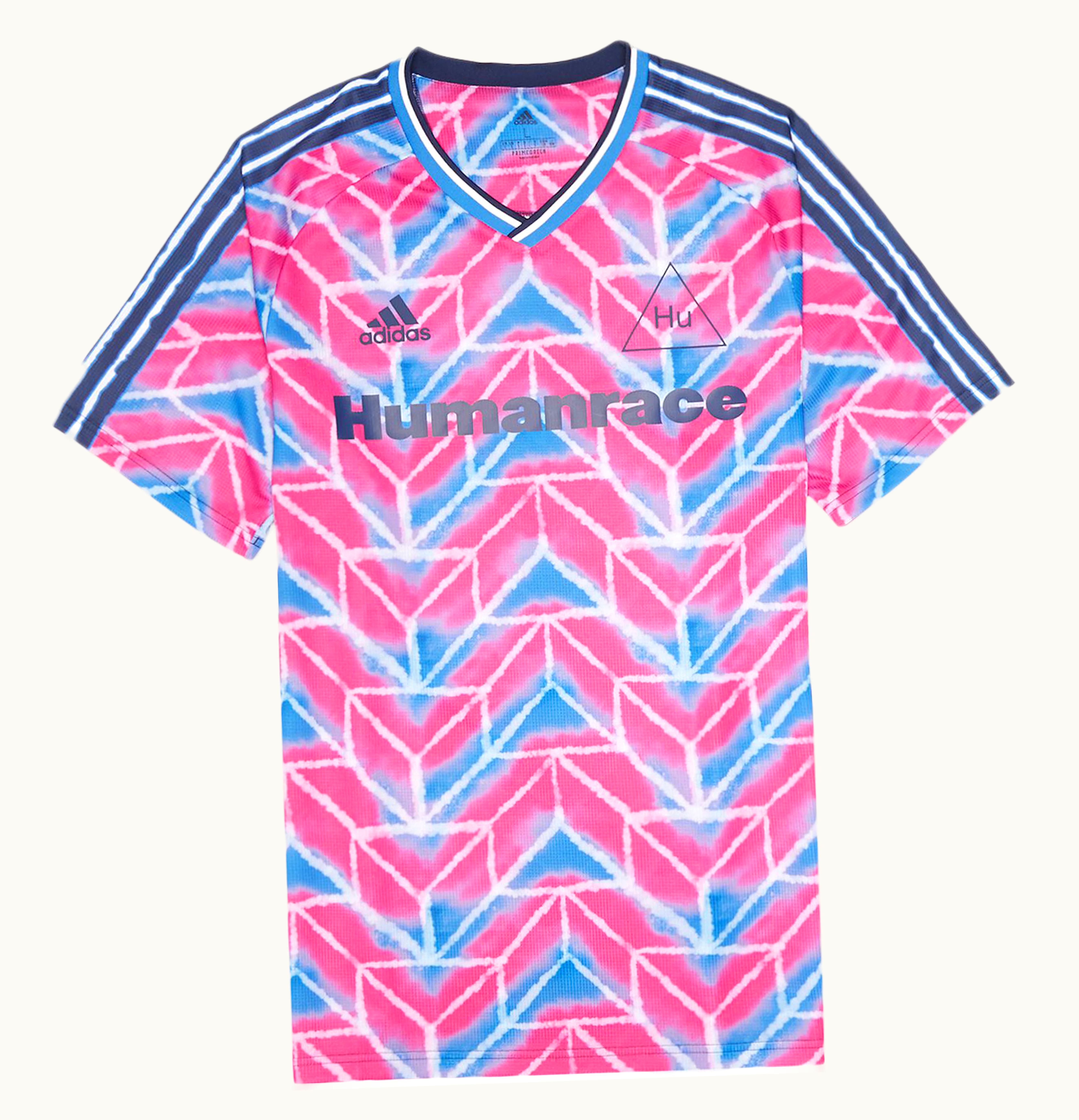 Adidas adidas Consortium Human Race Jersey Red Blue White