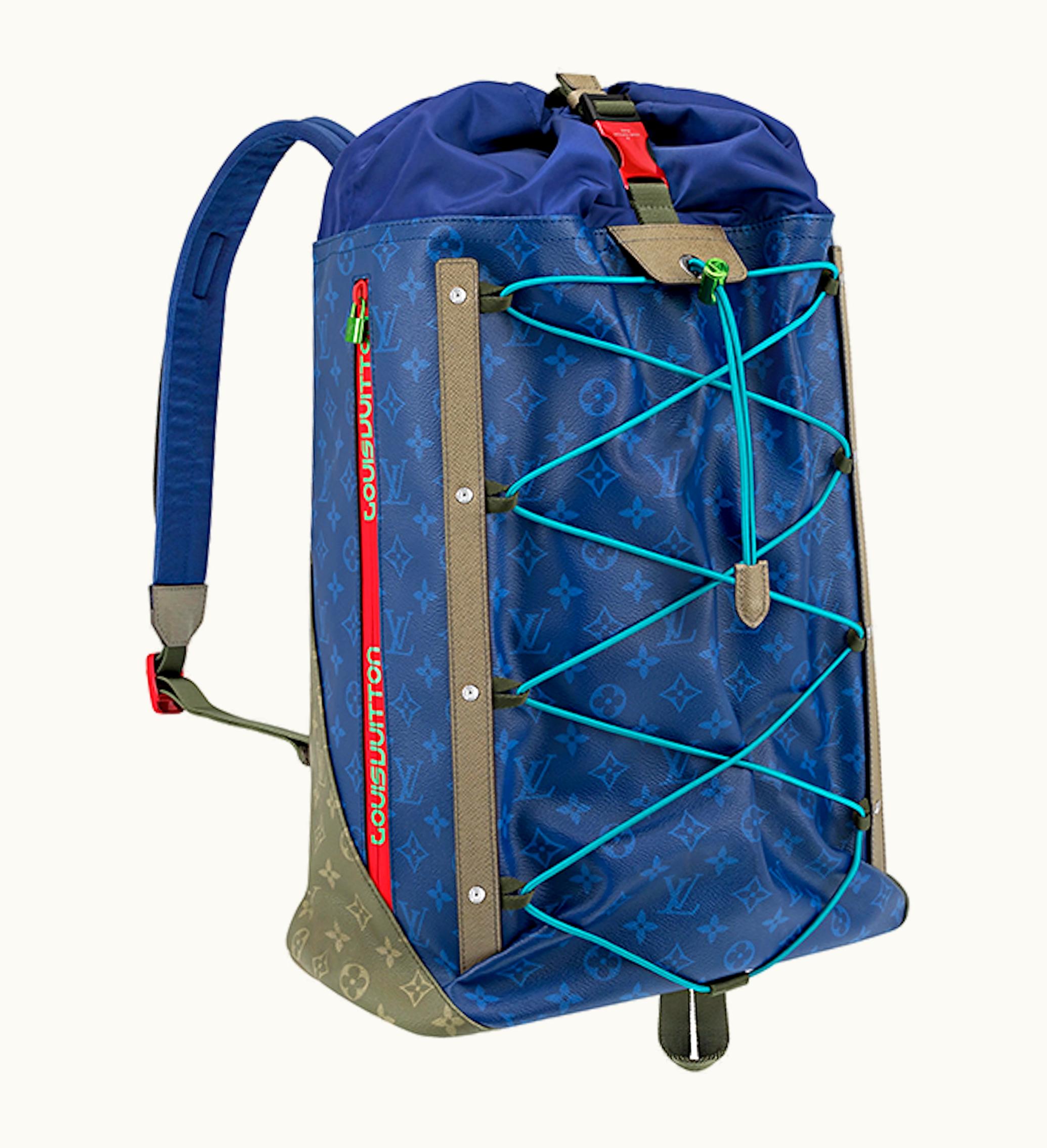 Louis Vuitton Louis Vuitton Backpack Monogram Pacific Outdoor Blue Multicolor