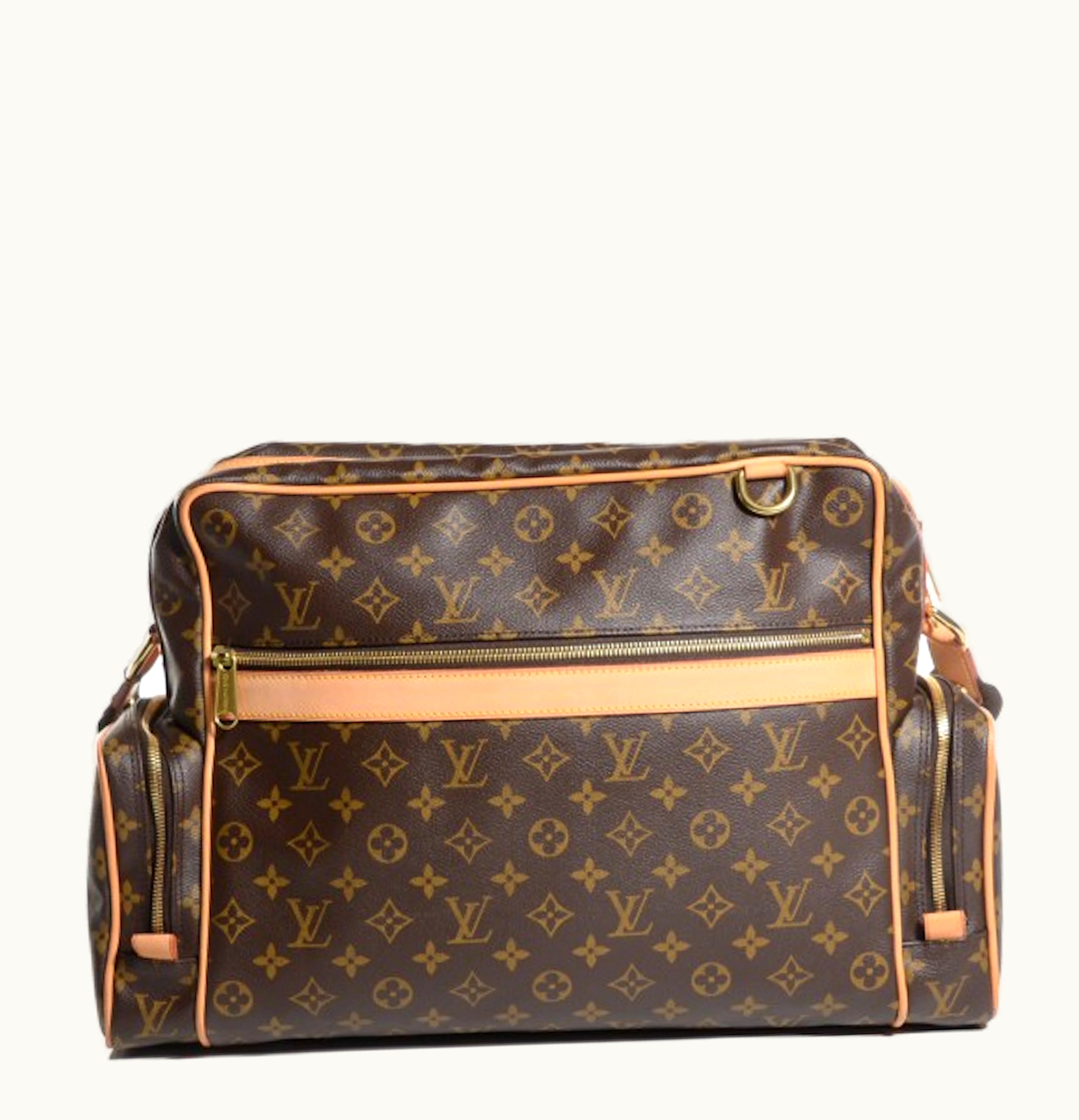 Louis Vuitton Louis Vuitton Tote Sac Squash Monogram With Accessories Brown