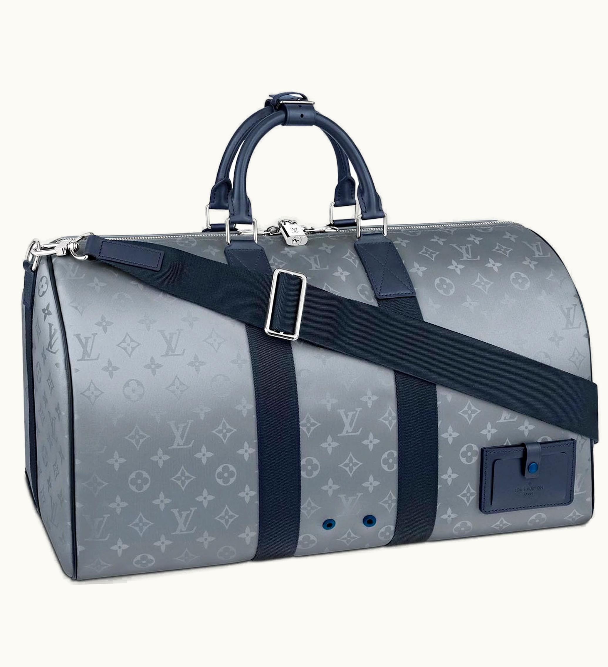 Louis Vuitton Louis Vuitton Satellite 50 Bandouliere Monogram Silver Travel Bag