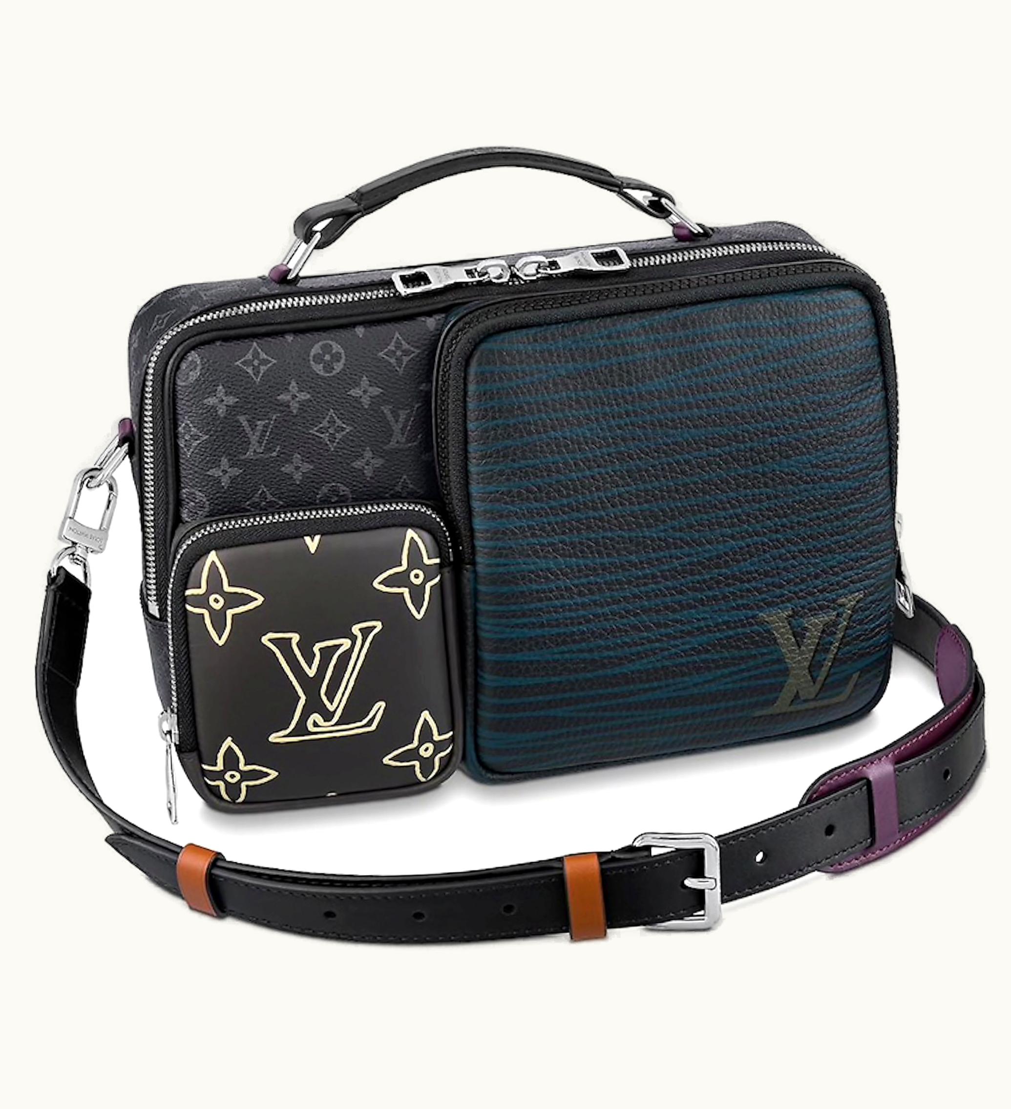 Louis Vuitton Louis Vuitton Messenger Monogram Eclipse Patchwork Multicolor