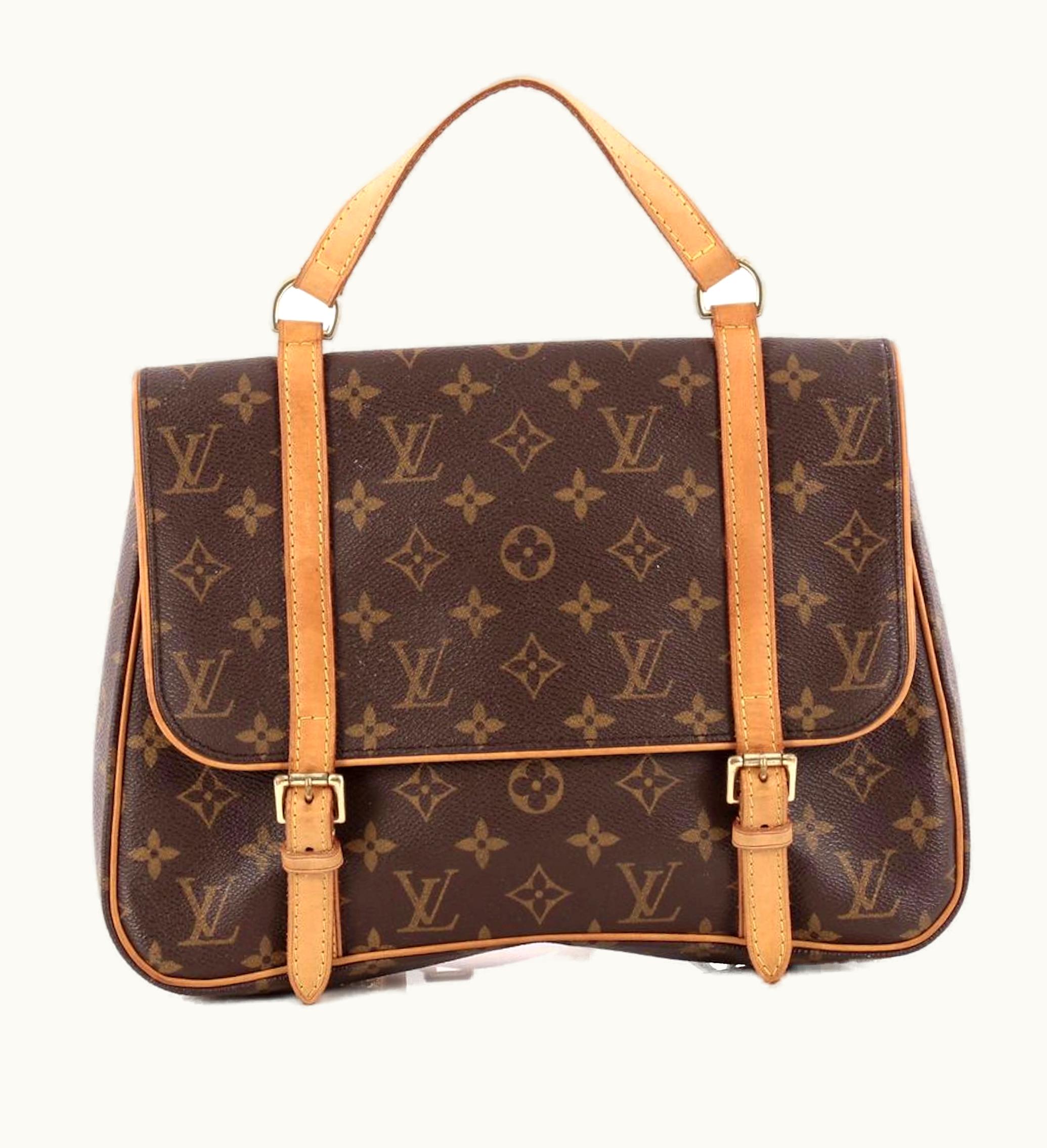 Louis Vuitton Louis Vuitton Backpack Marelle Sac A Dos Monogram Canvas Brown