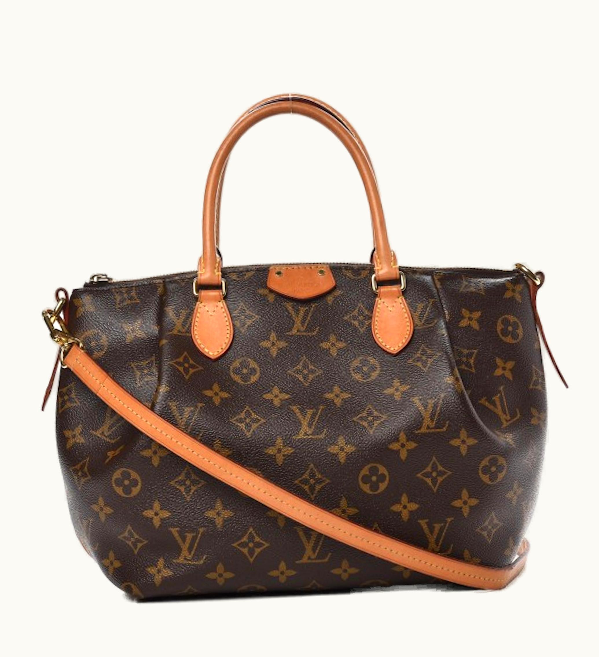 Louis Vuitton Louis Vuitton Tote Turenne Monogram With Accessories PM Brown