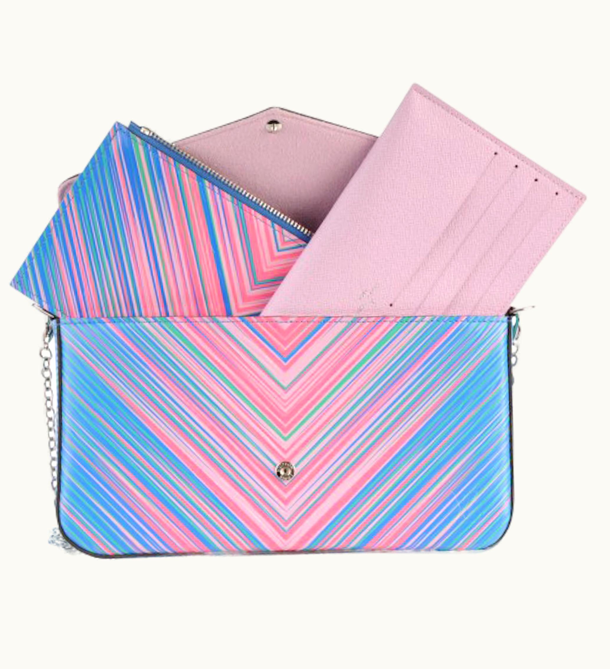 Louis Vuitton Louis Vuitton Pochette Felicie Epi Tropical