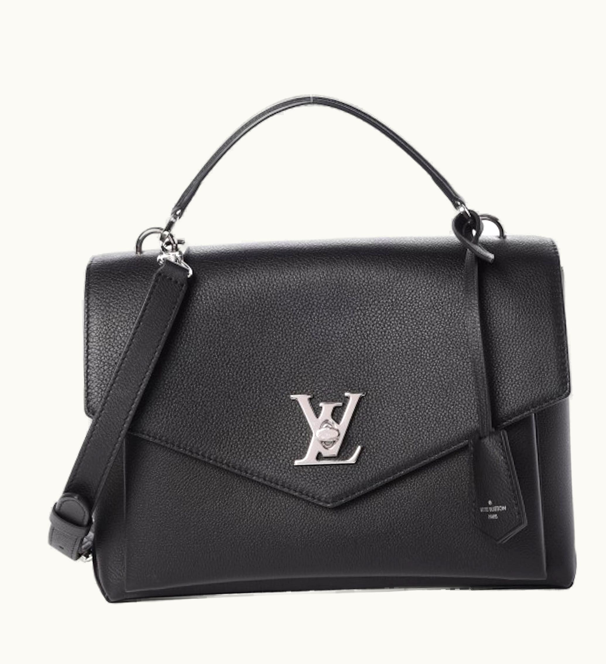 Louis Vuitton Louis Vuitton Top Handle My Lockme G With Accessories Noir Black