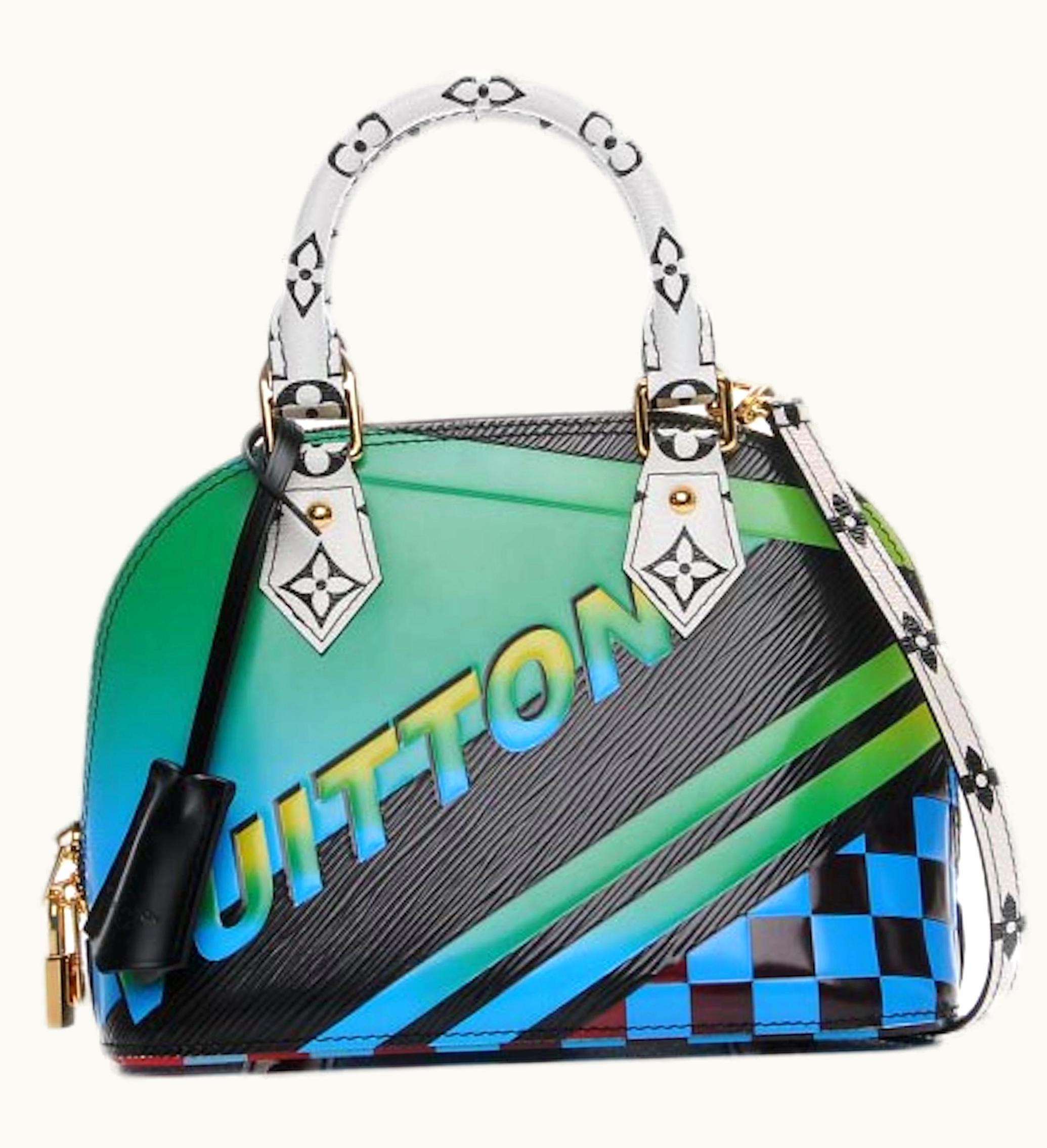 Louis Vuitton Louis Vuitton Alma Epi Race BB Black Multicolor