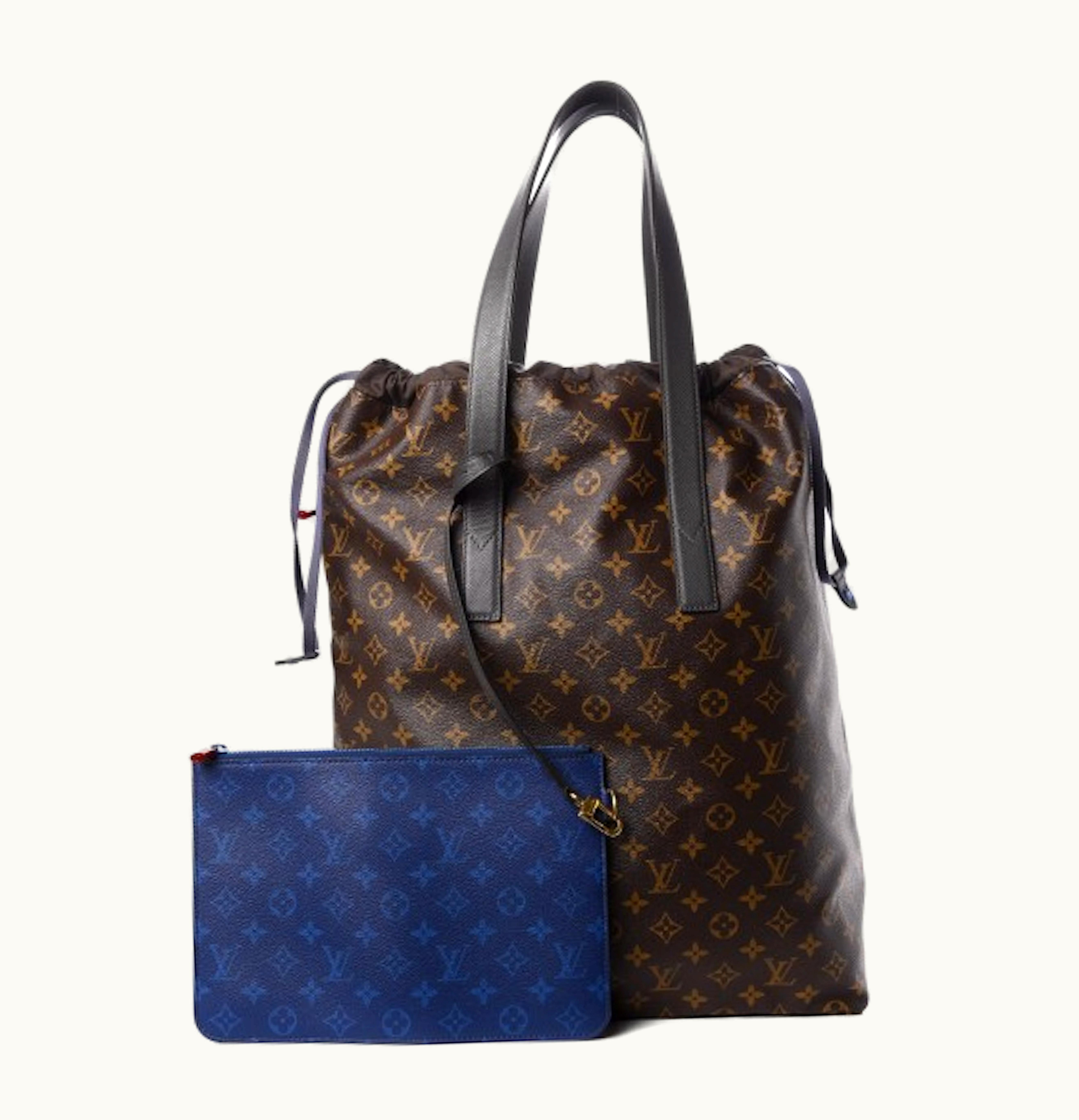 Louis Vuitton Louis Vuitton Shoulder Bag Cabas Light Monogram With Accessories Brown