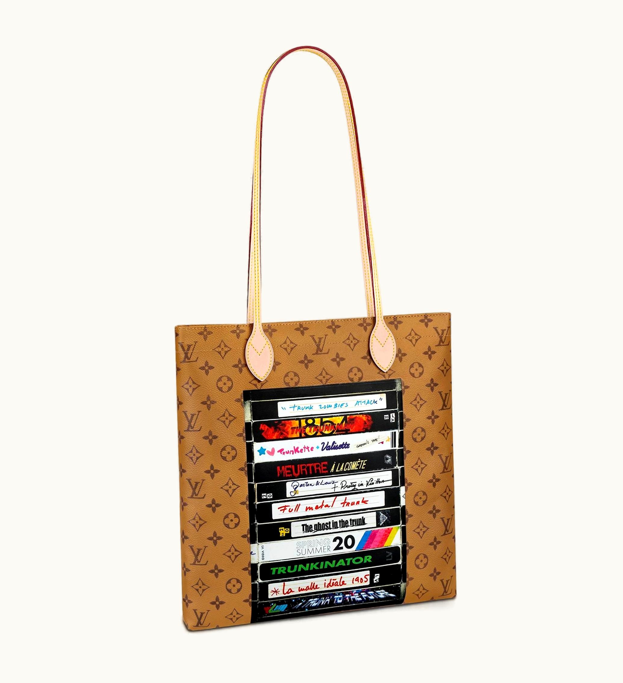 Louis Vuitton Louis Vuitton Carry It Monogram Reverse Video Print Multicolor