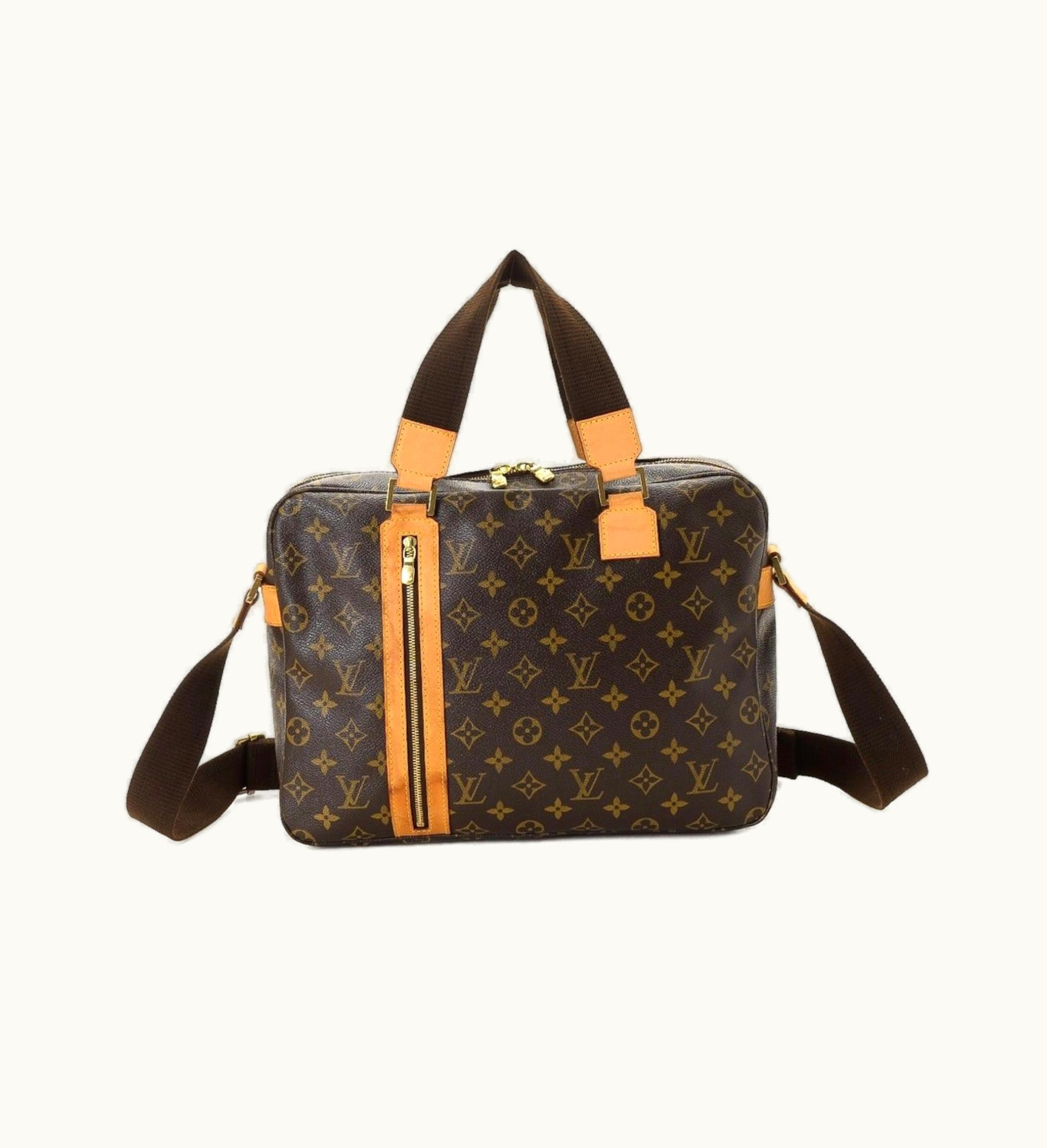 Louis Vuitton Louis Vuitton Messenger Sac Bosphore Monogram Coated Canvas Brown