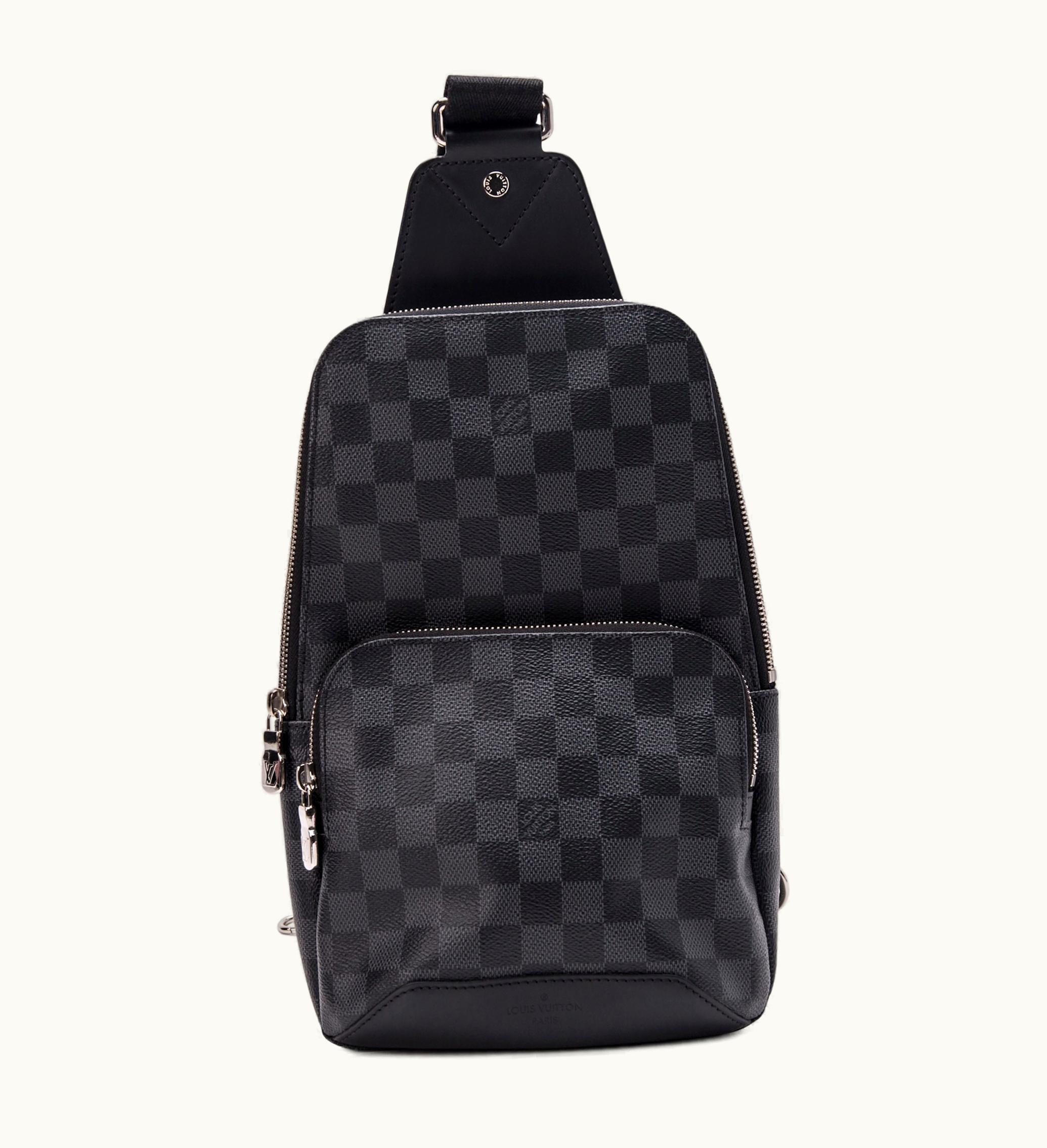 Louis Vuitton Louis Vuitton Backpack Avenue Sling Damier Graphite Black Gray