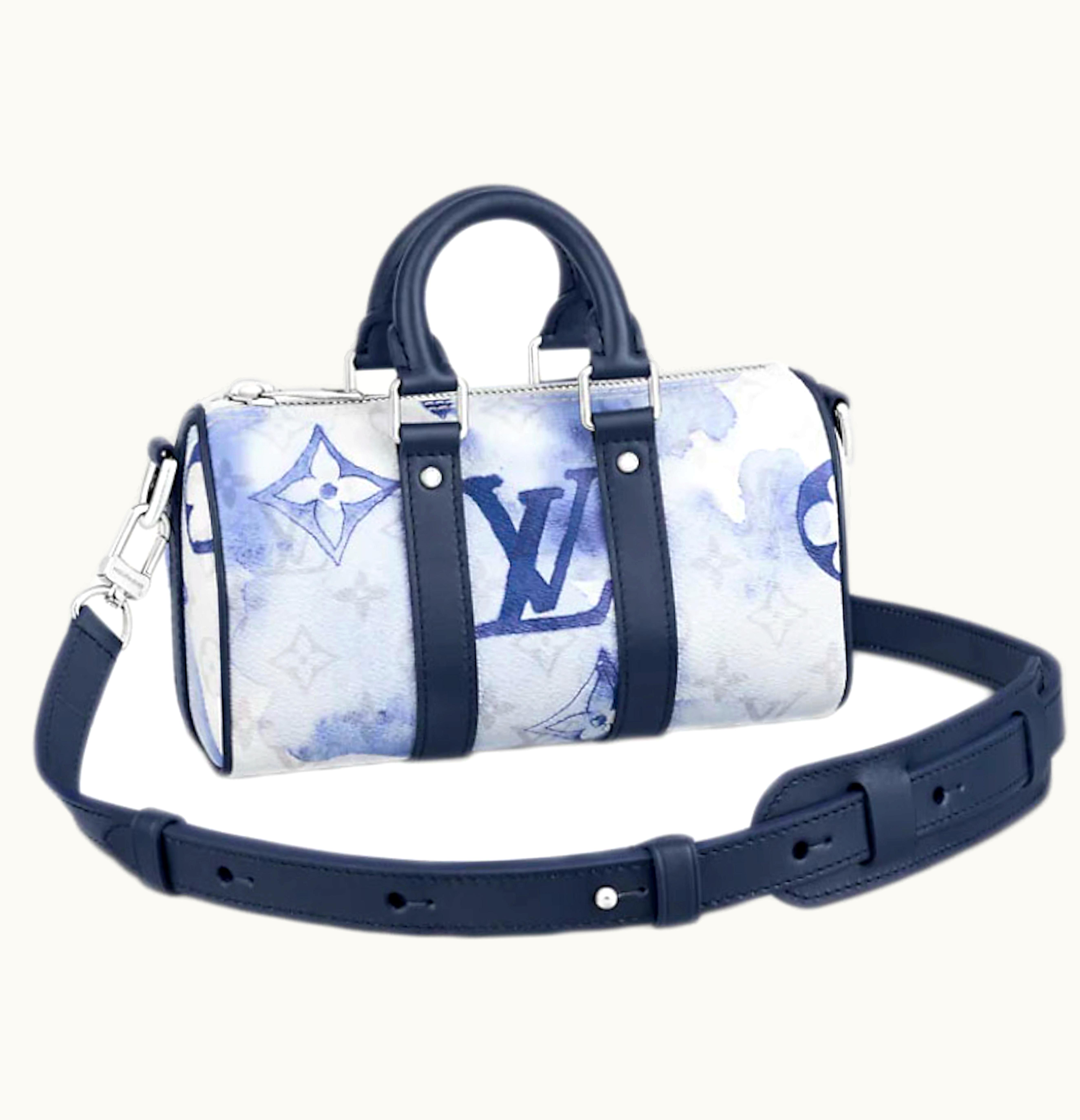 Louis Vuitton Louis Vuitton Keepall XS Monogram Watercolor Blue