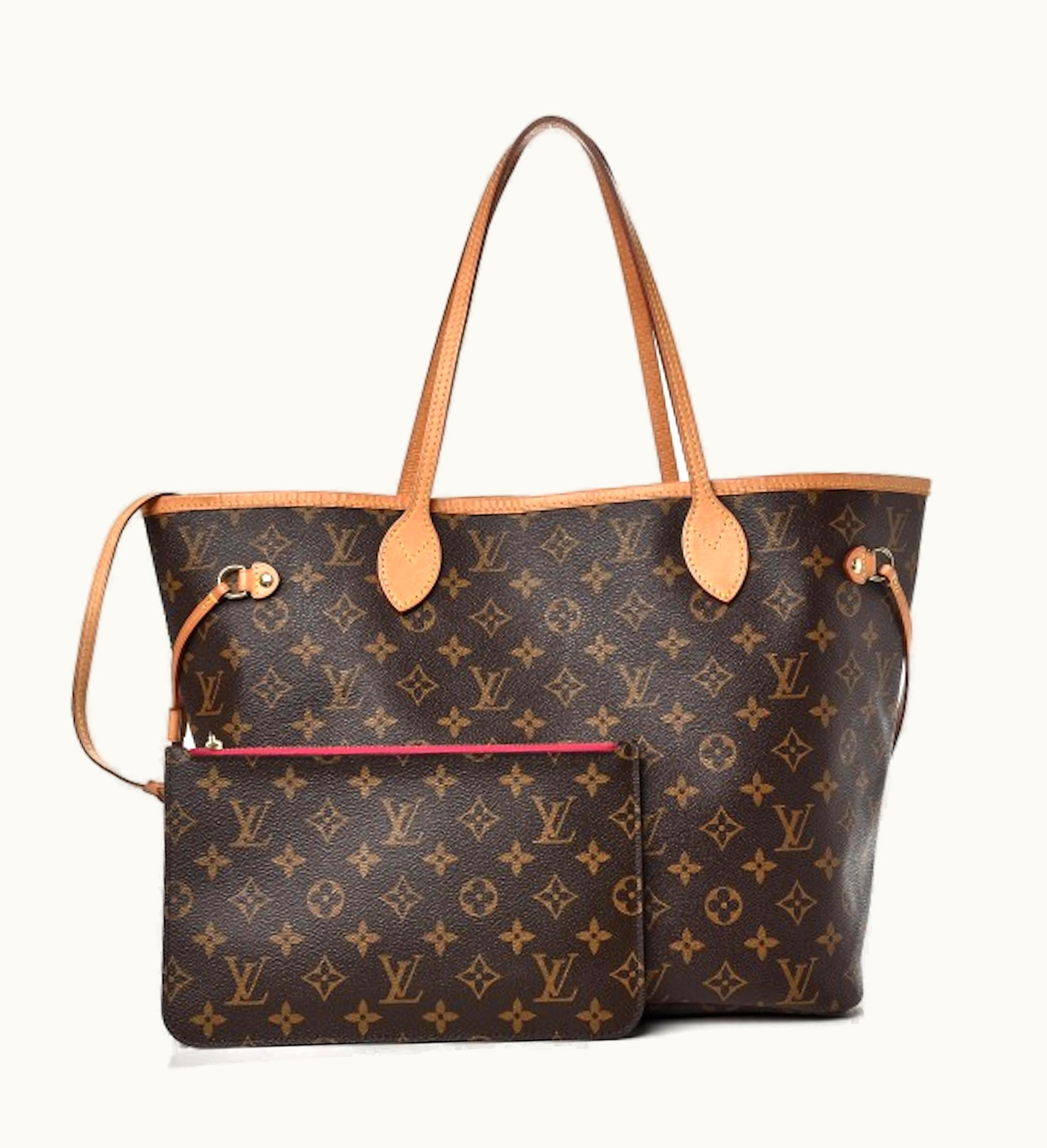 Louis Vuitton Louis Vuitton Neo Neverfull Monogram MM Pivoine Lining
