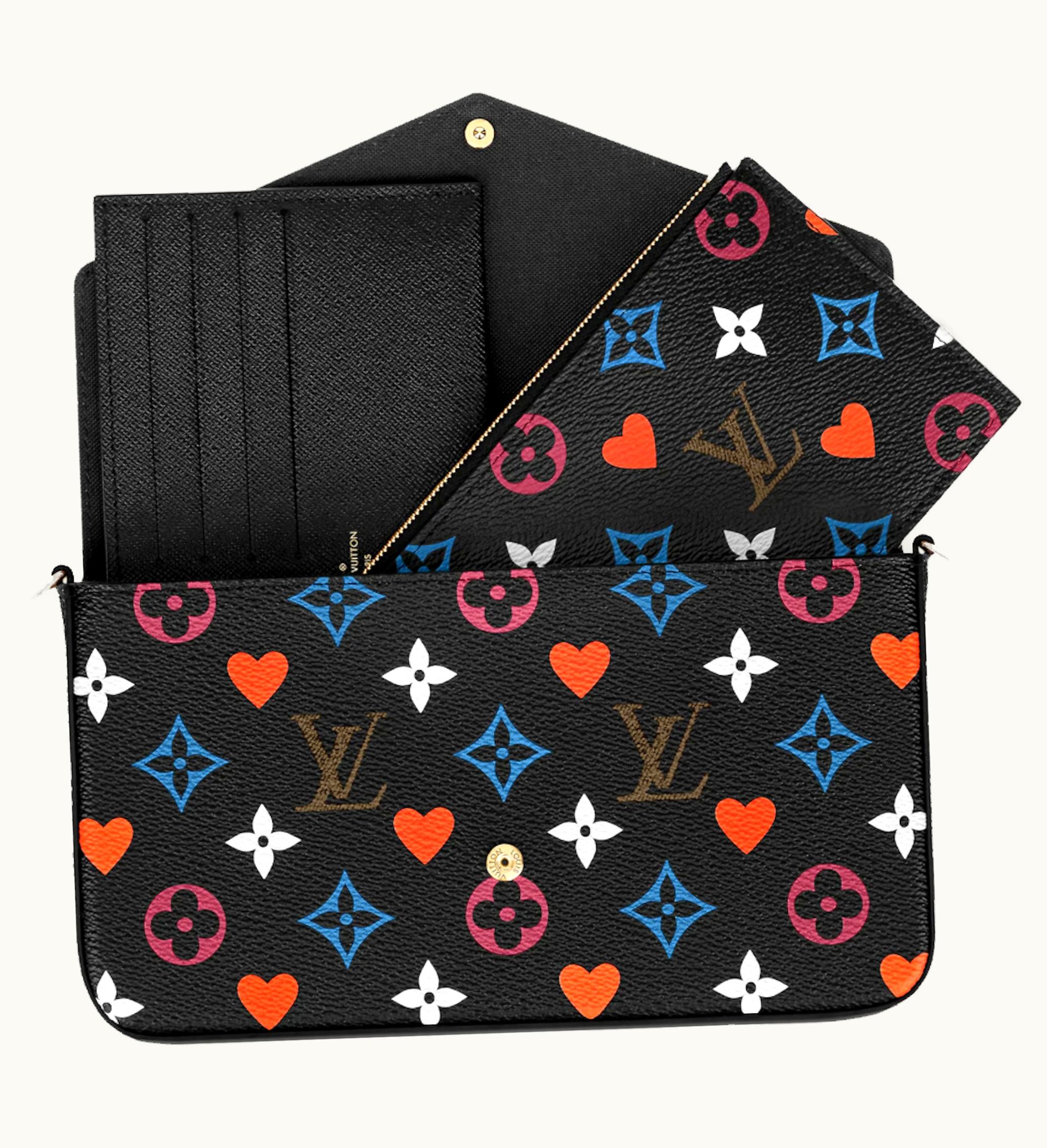 Louis Vuitton Louis Vuitton Felicie Pochette Game On Black