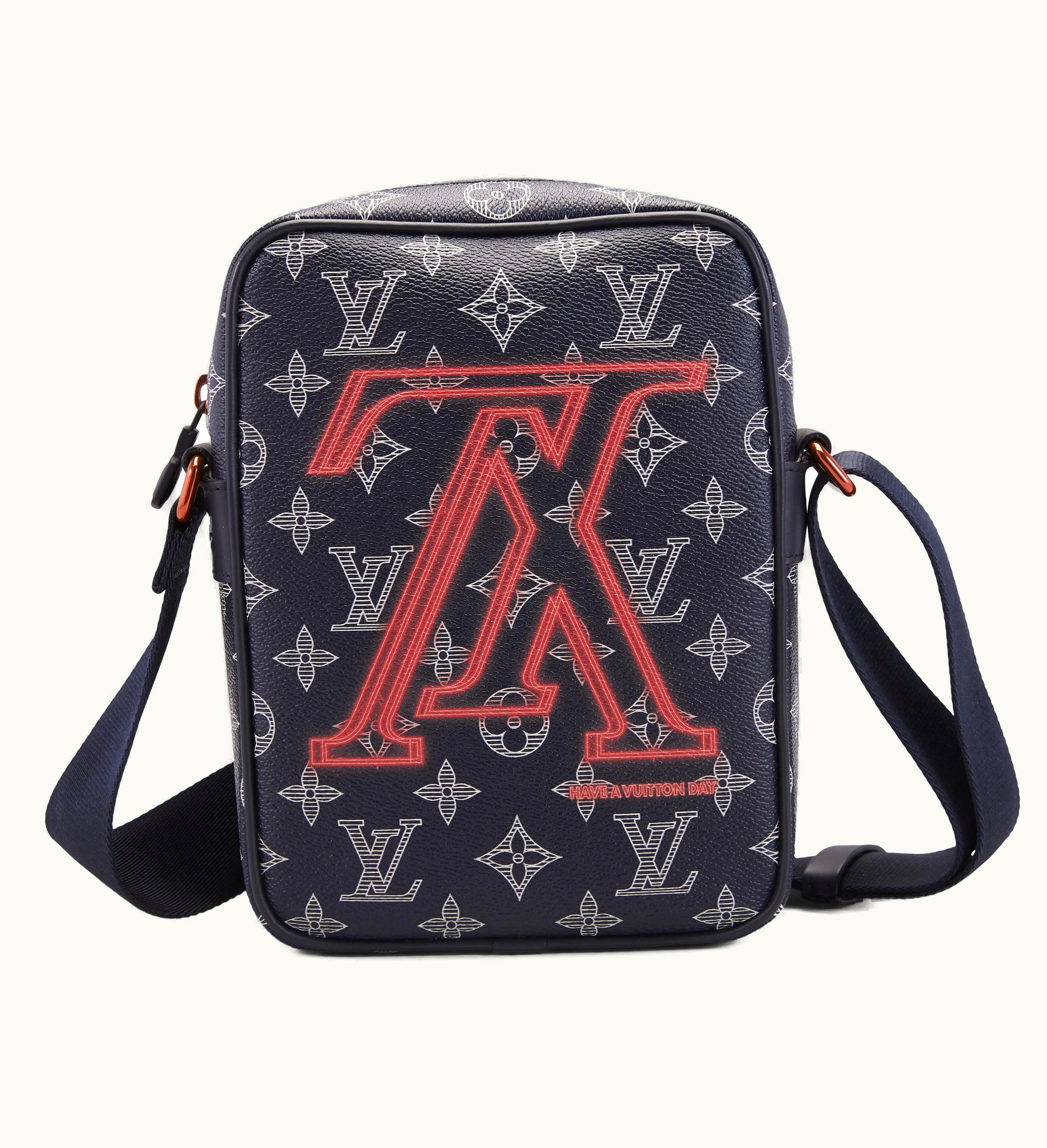 Louis Vuitton Louis Vuitton PM Danube Monogram Upside Down Ink Navy 1