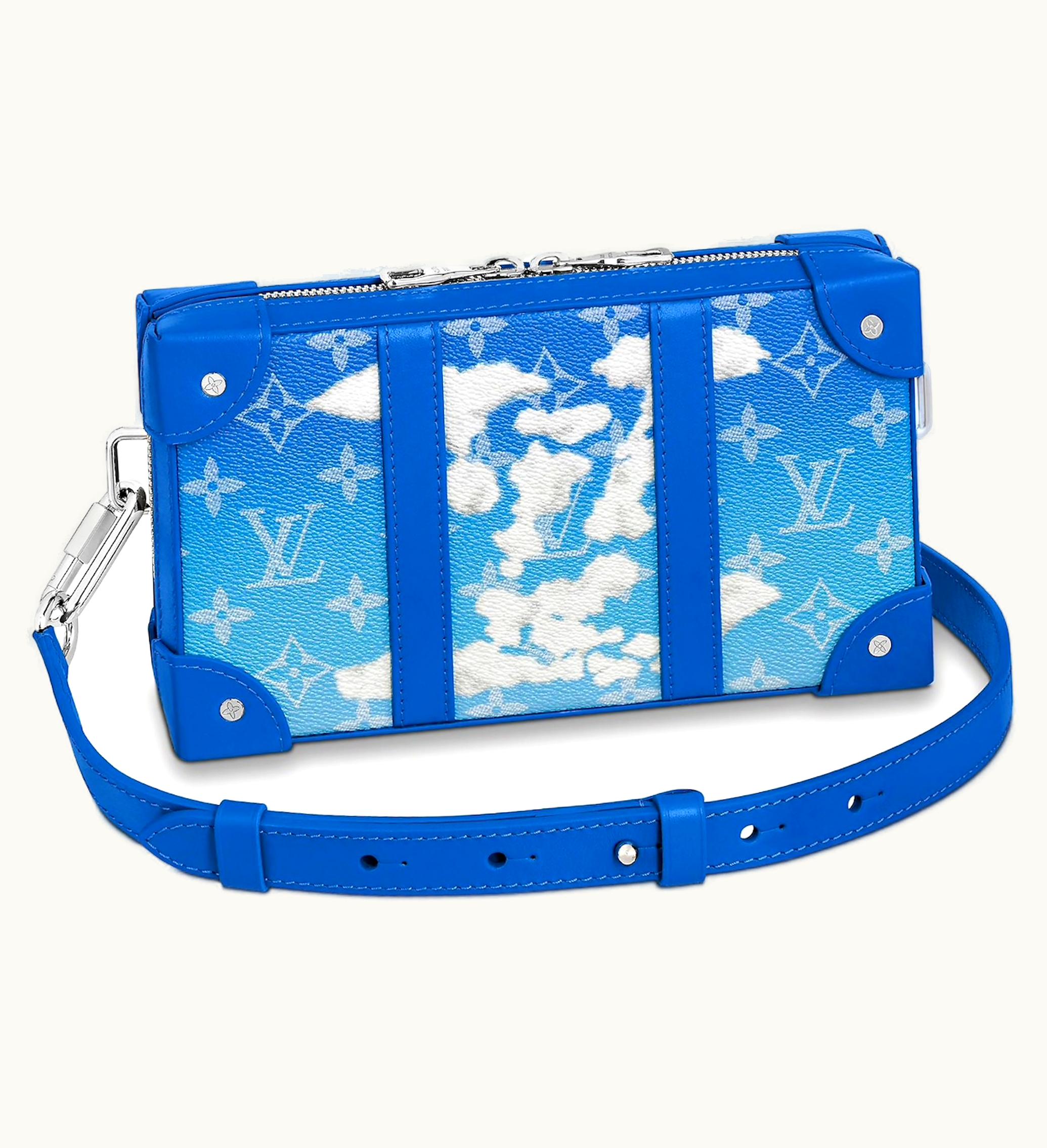 Louis Vuitton Louis Vuitton Soft Trunk Clouds W Monogram Blue