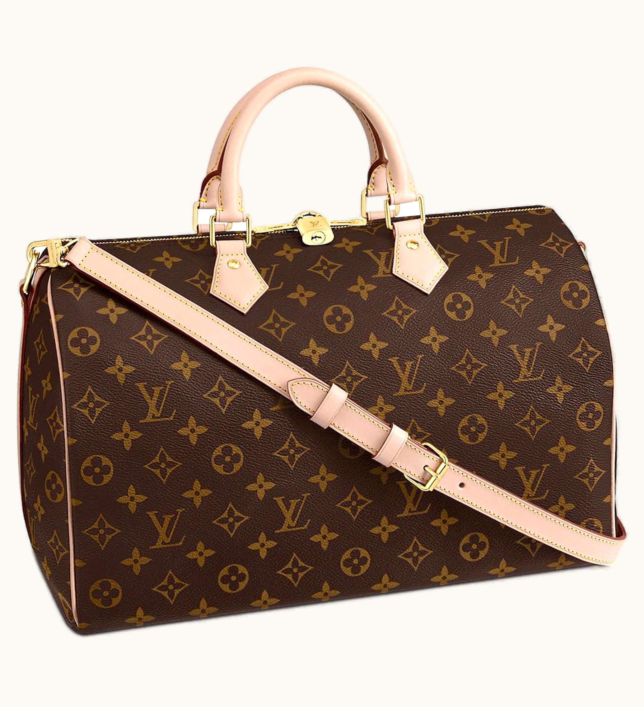 Louis Vuitton Louis Vuitton Speedy Bandouliere Monogram 35 Brown 1