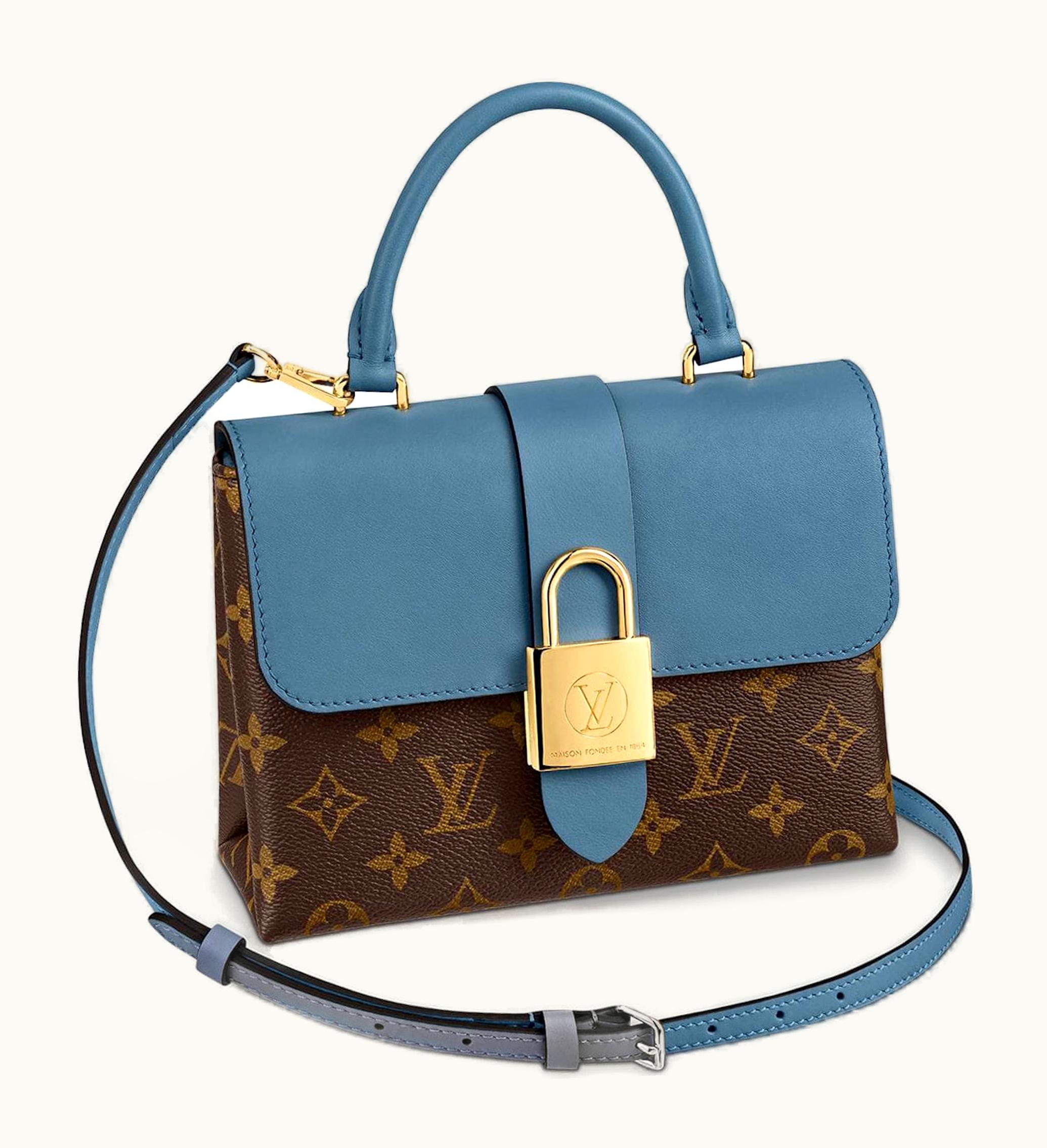 Louis Vuitton Louis Vuitton Locky Monogram BB Bleu Jean