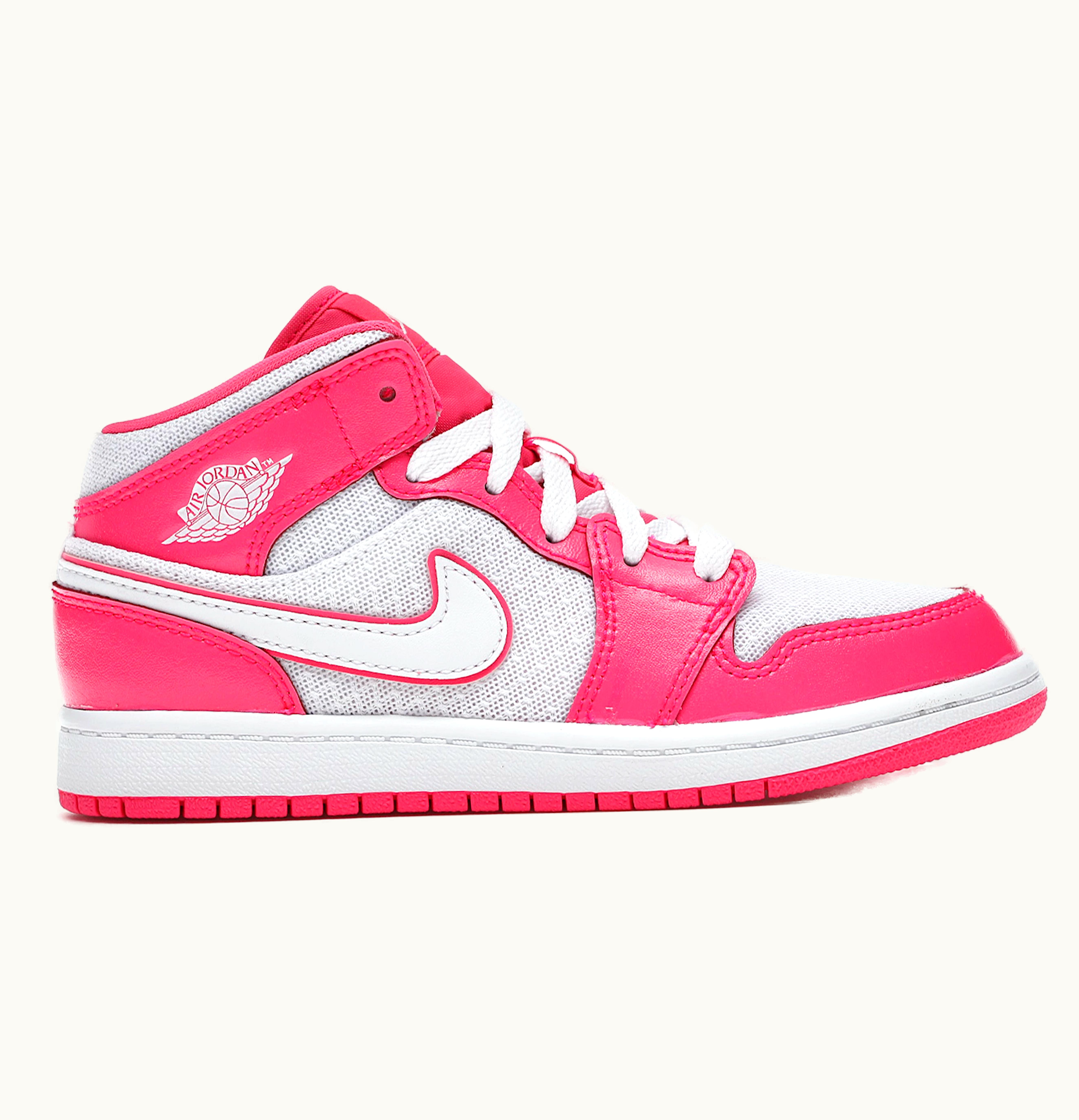 Jordan Air Jordan 1 Mid Hyper Pink White PS