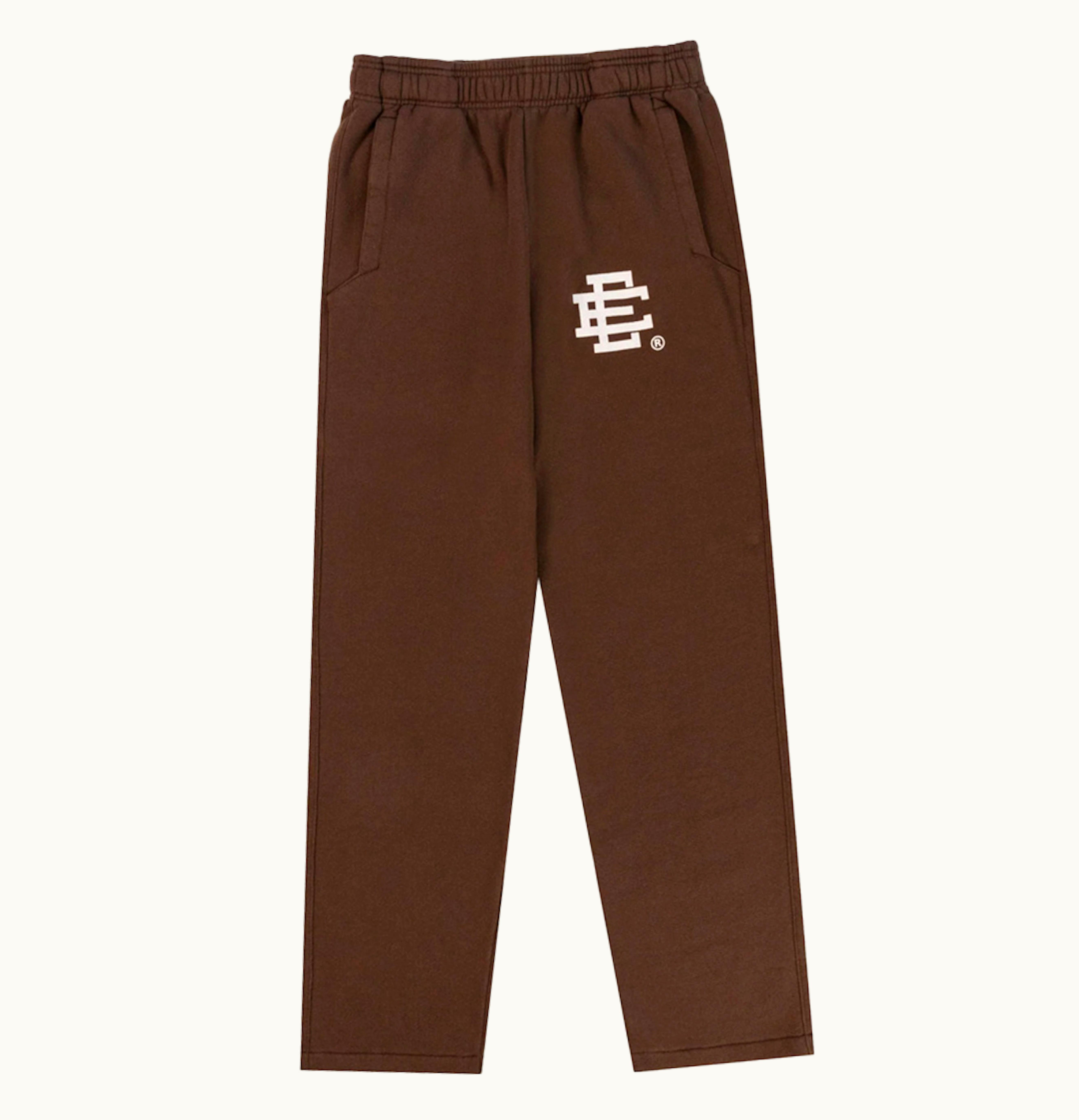 Eric Emanuel Eric Emanuel EE Basic Sweatpant Brown White