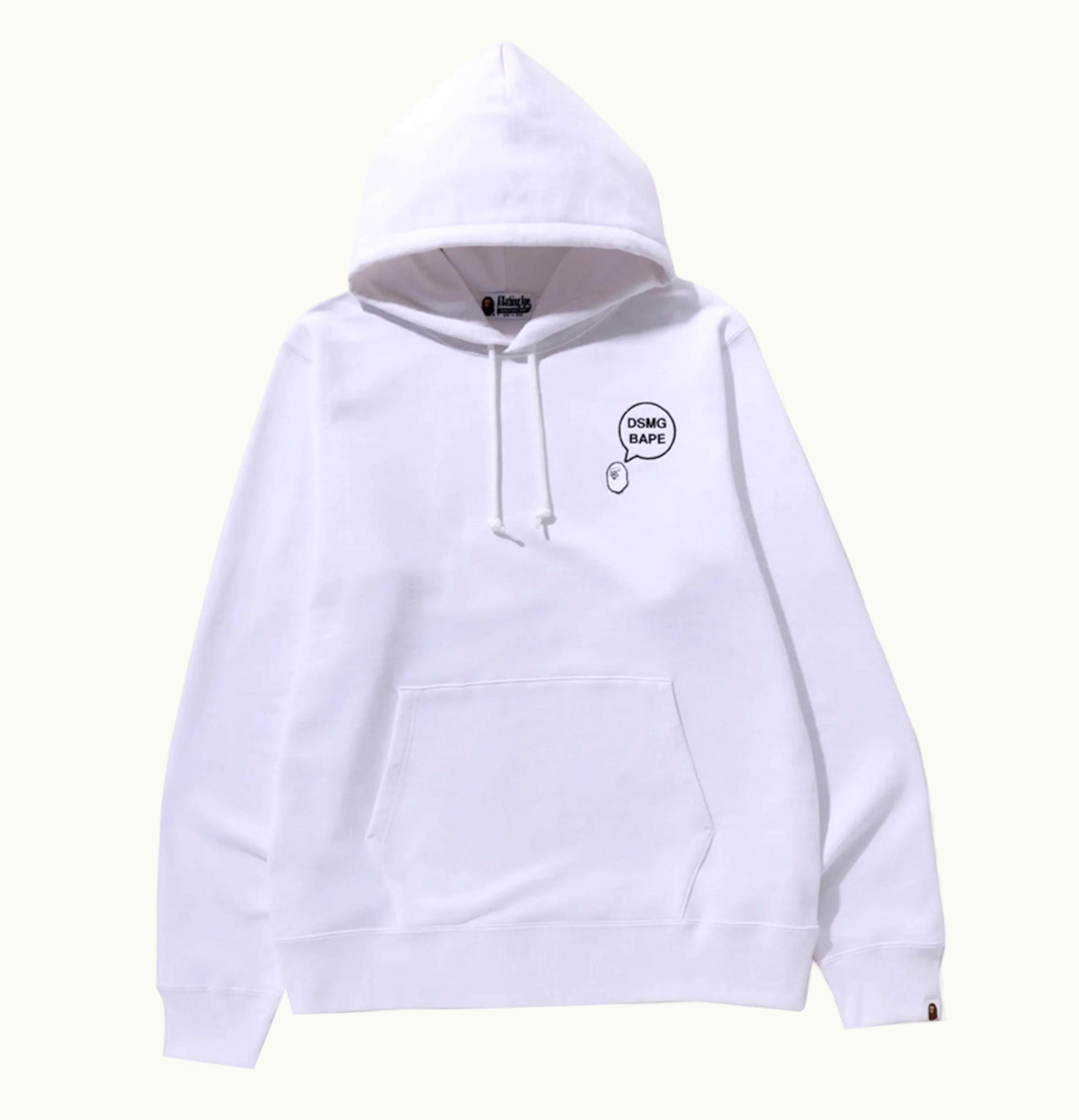 BAPE BAPE X DSM Pullover Hoodie White