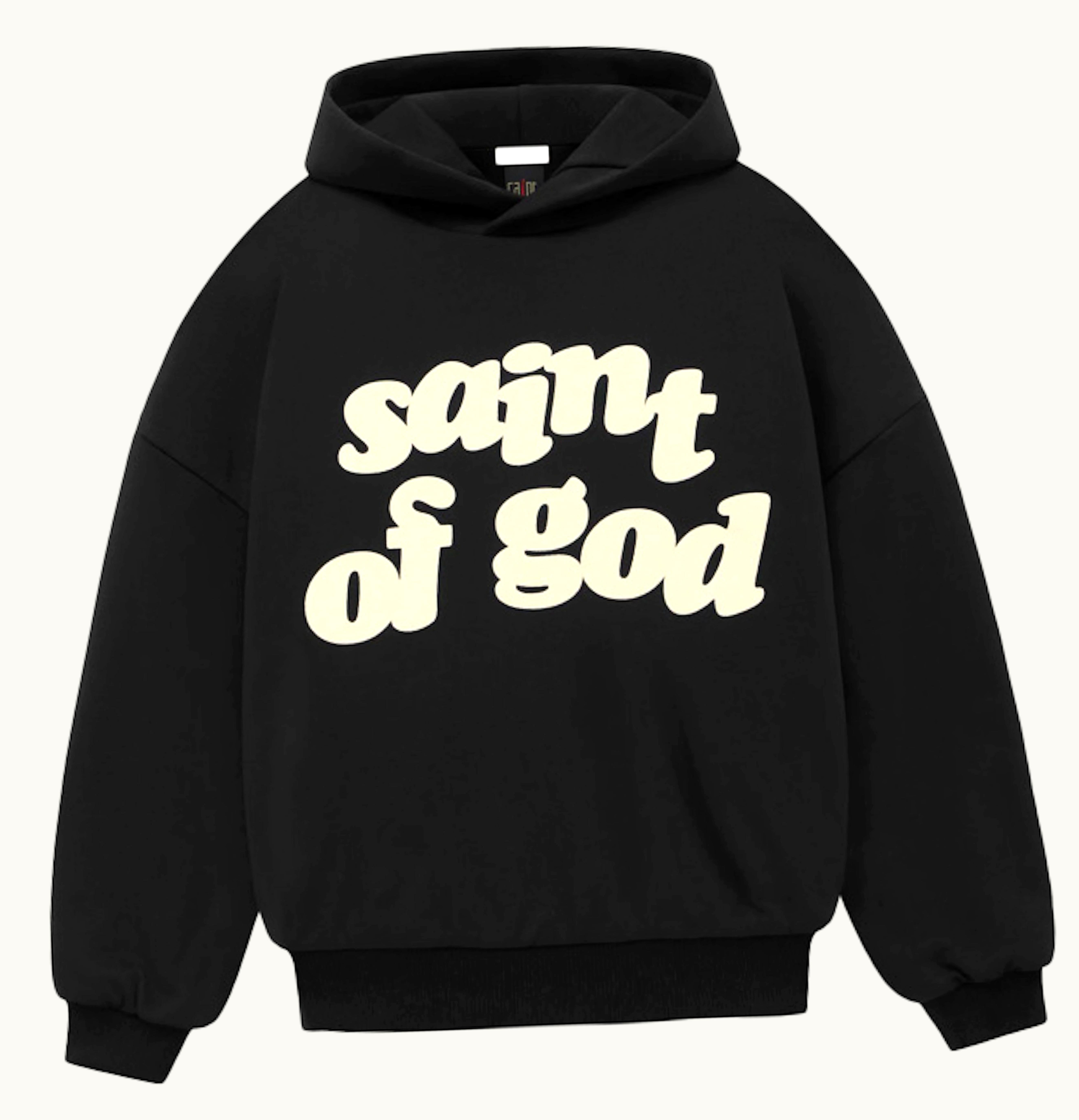 Fear of God Fear Of God X Saint Mxxxxxx Saint Of God Hoodie Black