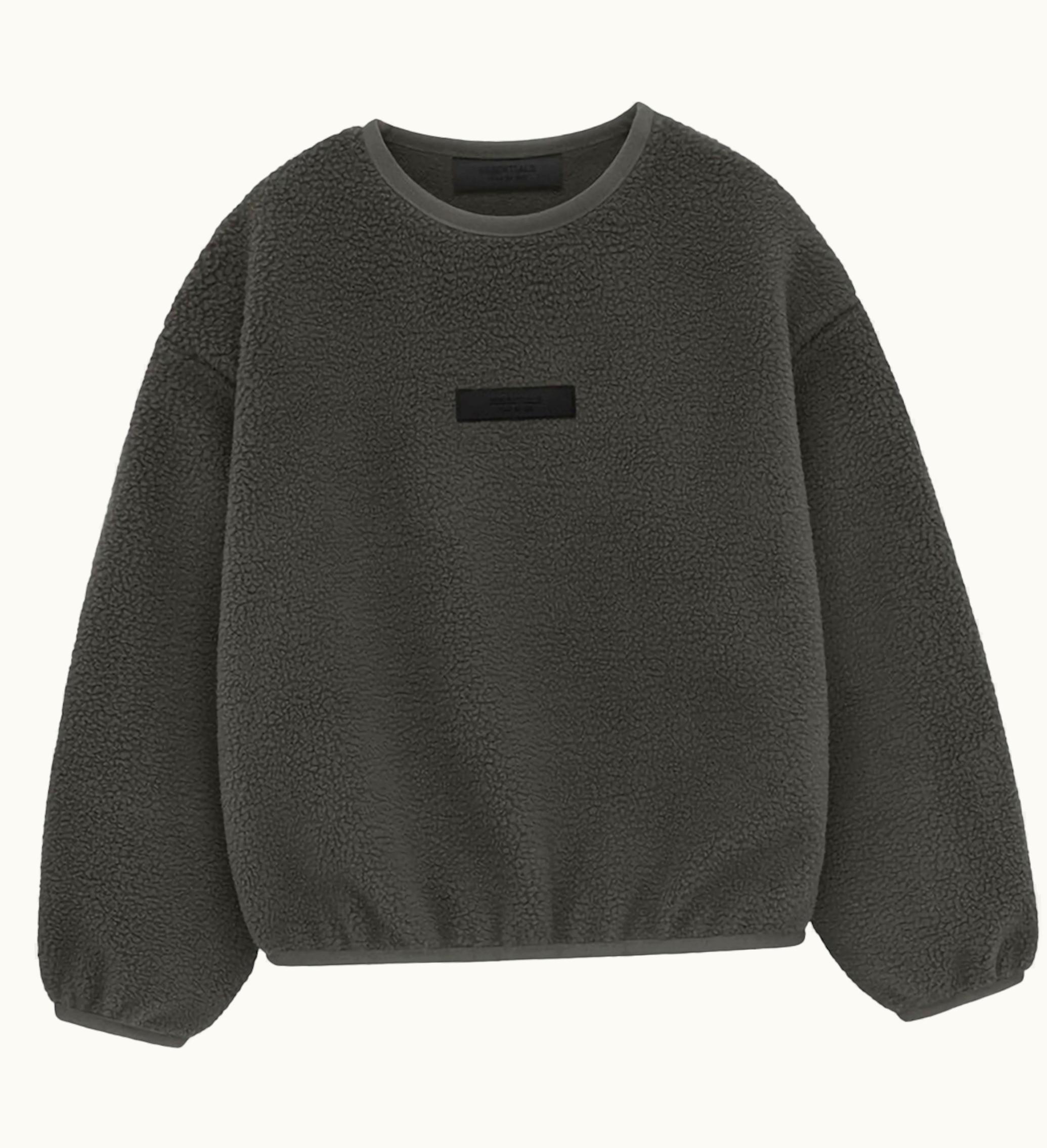 Fear of God Fear Of God Essentials Kids Polar Fleece Crewneck Ink