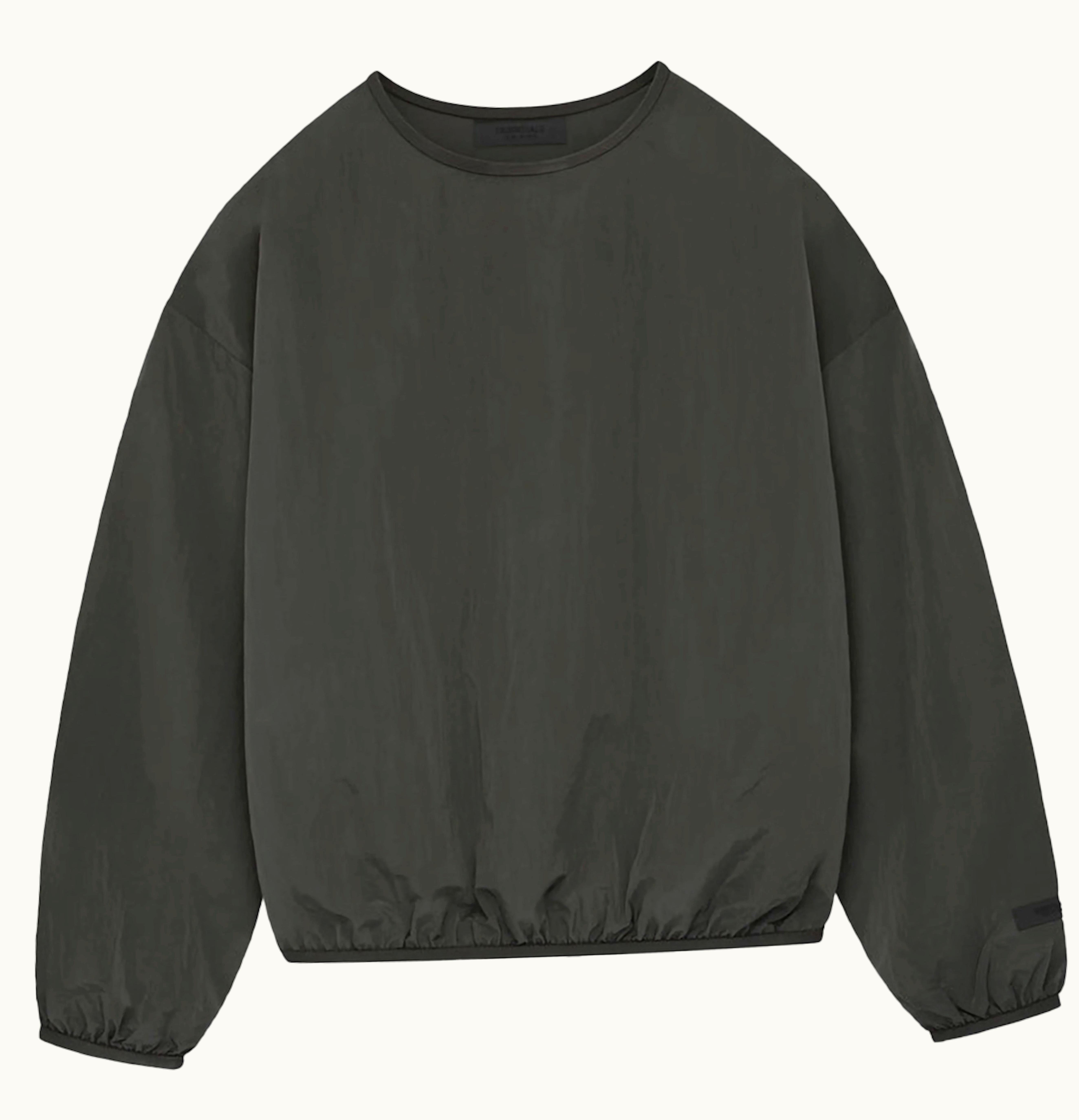 Fear of God Fear Of God Essentials Crinkle Nylon Pullover Crewneck Ink