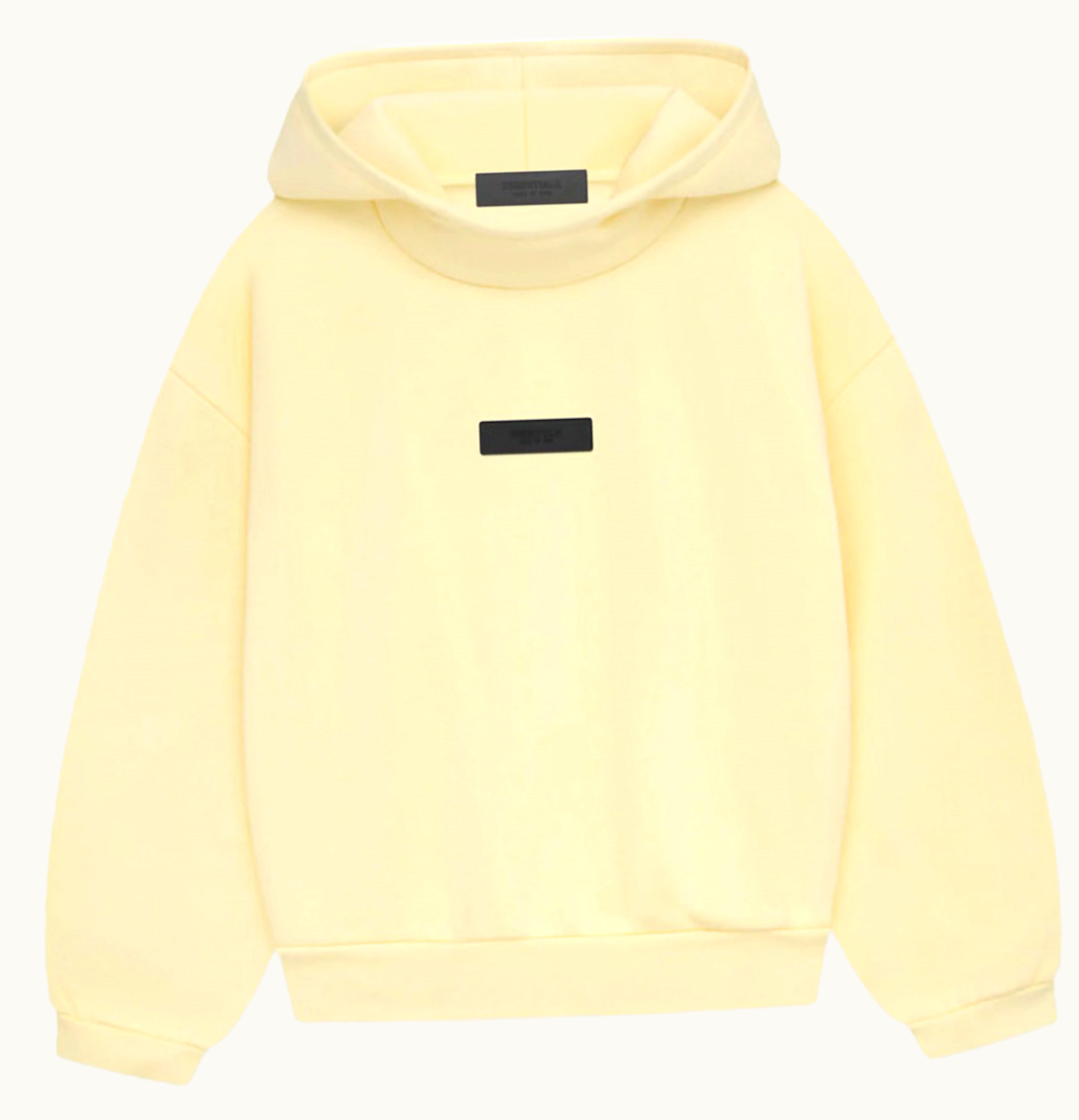 Fear of God Fear Of God Essentials Kids Hoodie Garden Yellow