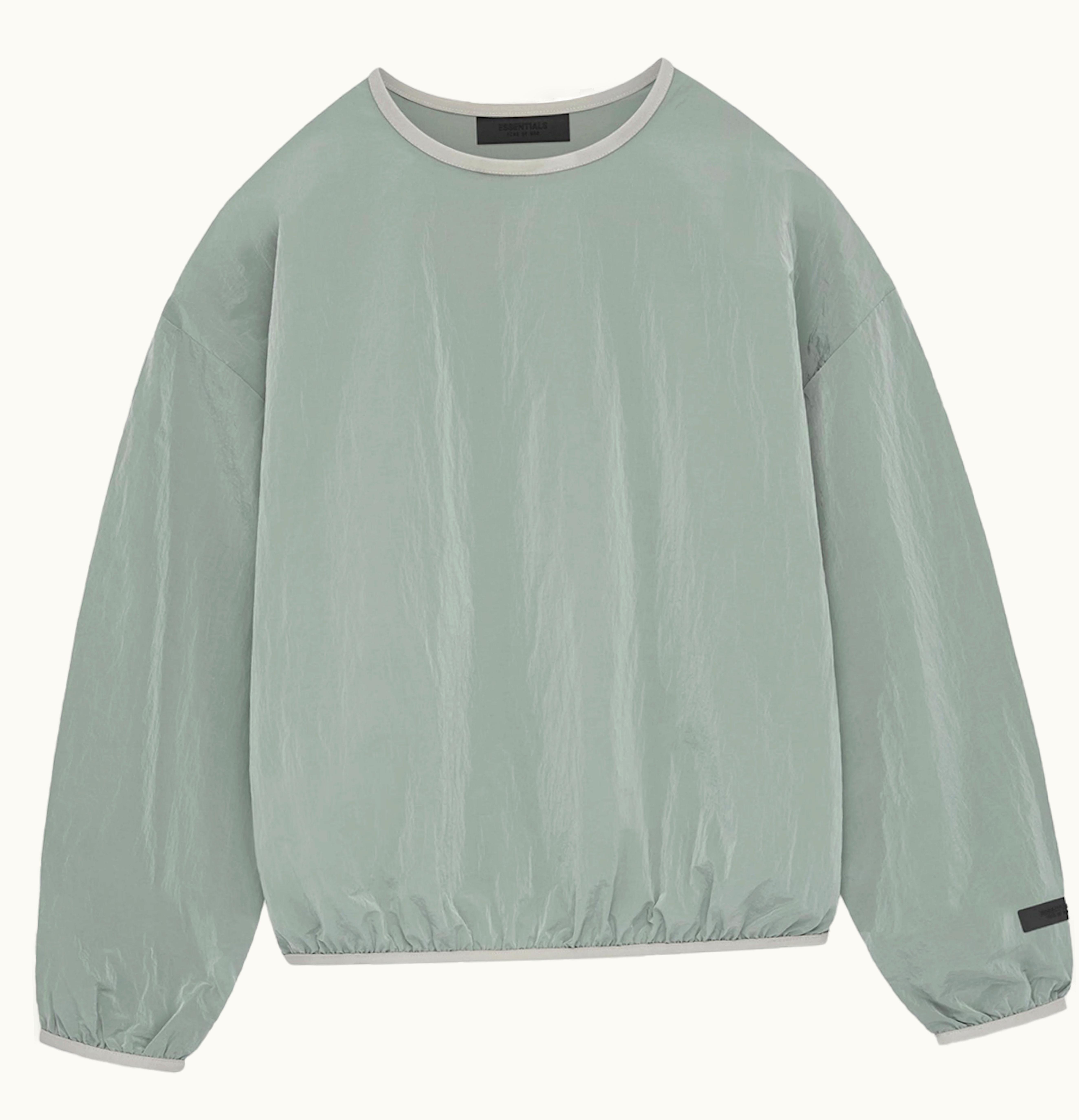 Fear of God Fear Of God Essentials Crinkle Nylon Pullover Crewneck Seal