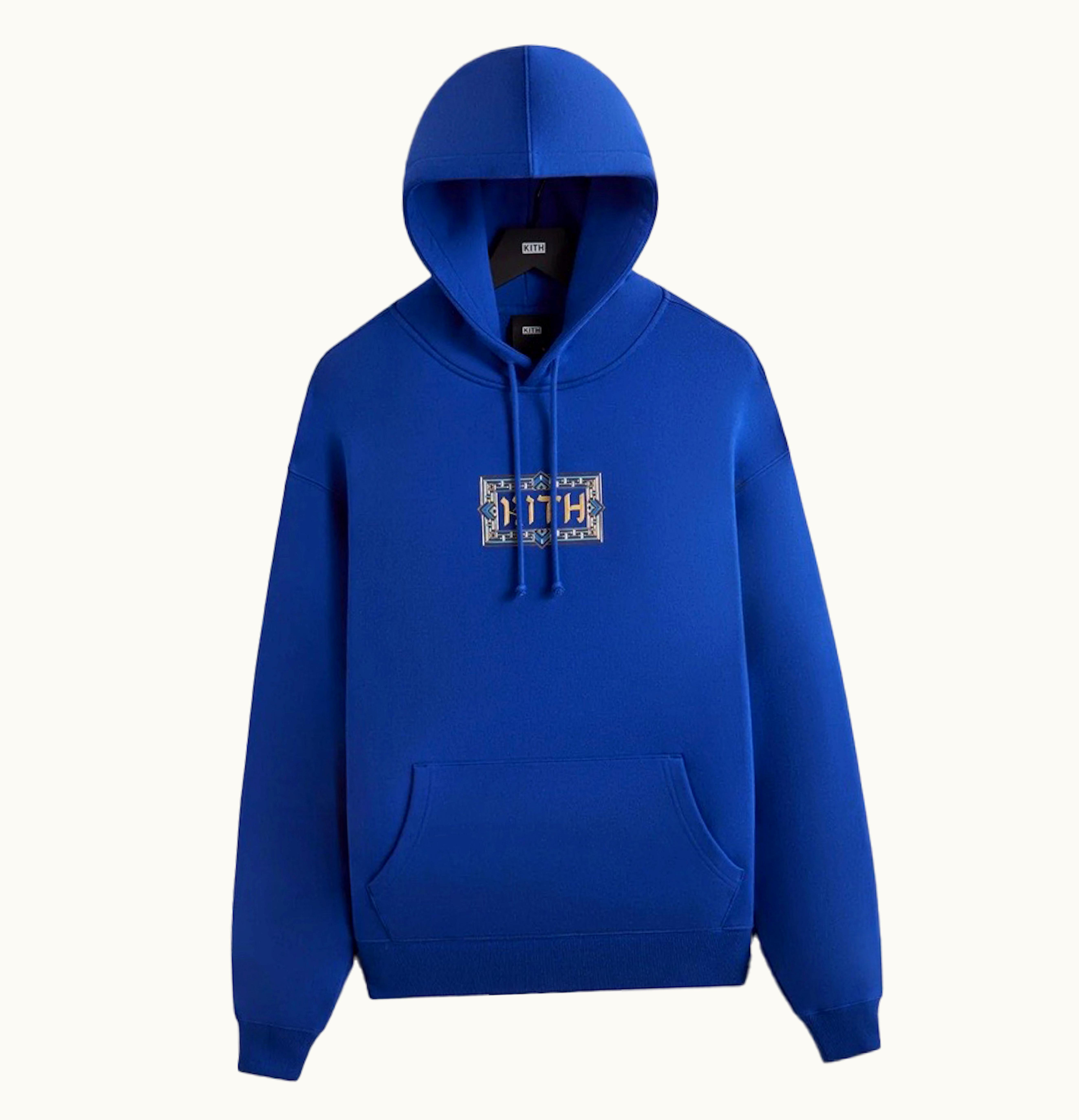 Kith Kith Treats Hanukkah Hebrew Logo Williams III Hoodie Current