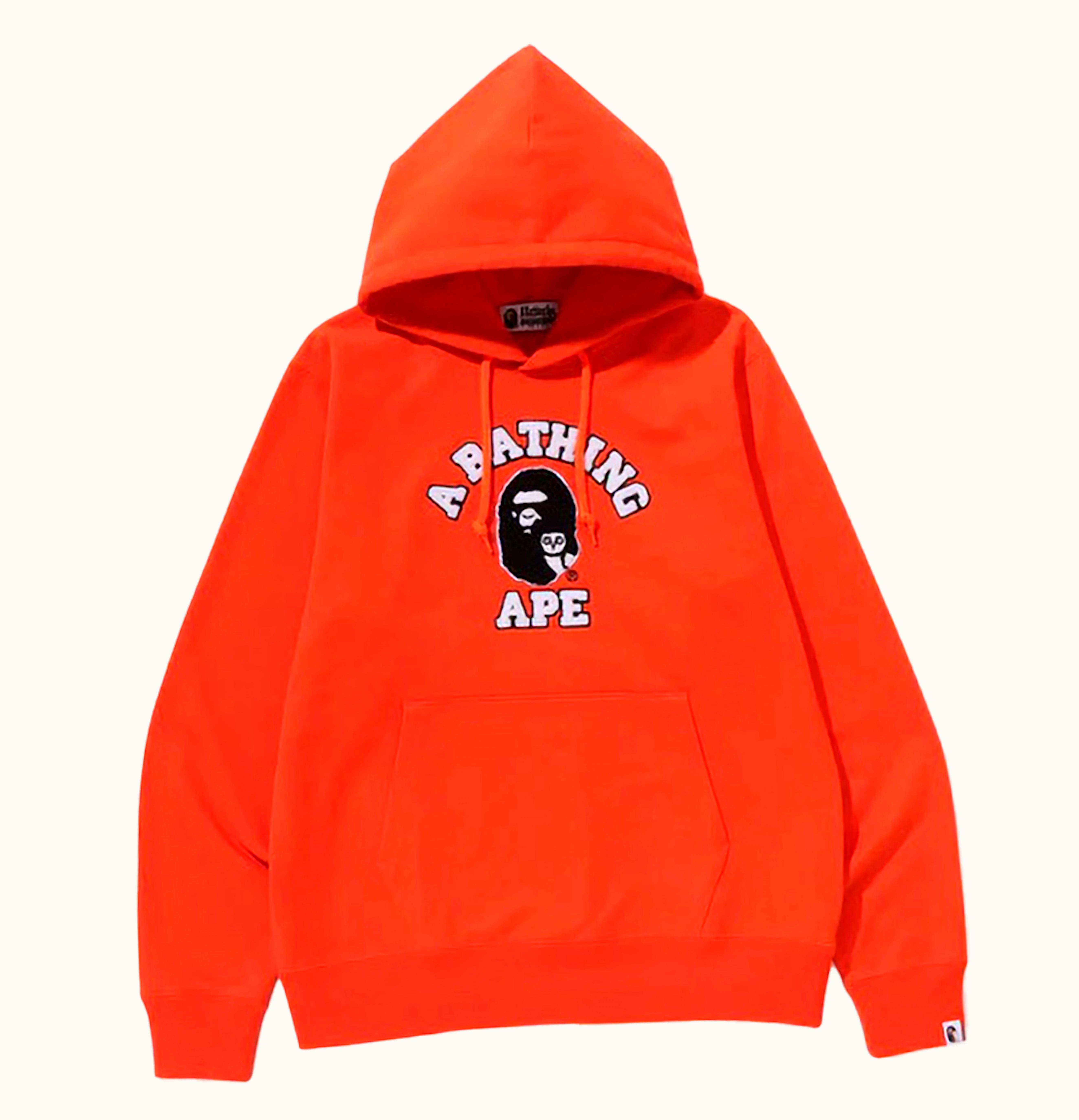 BAPE BAPE X OVO Pullover Hoodie FW23 Orange