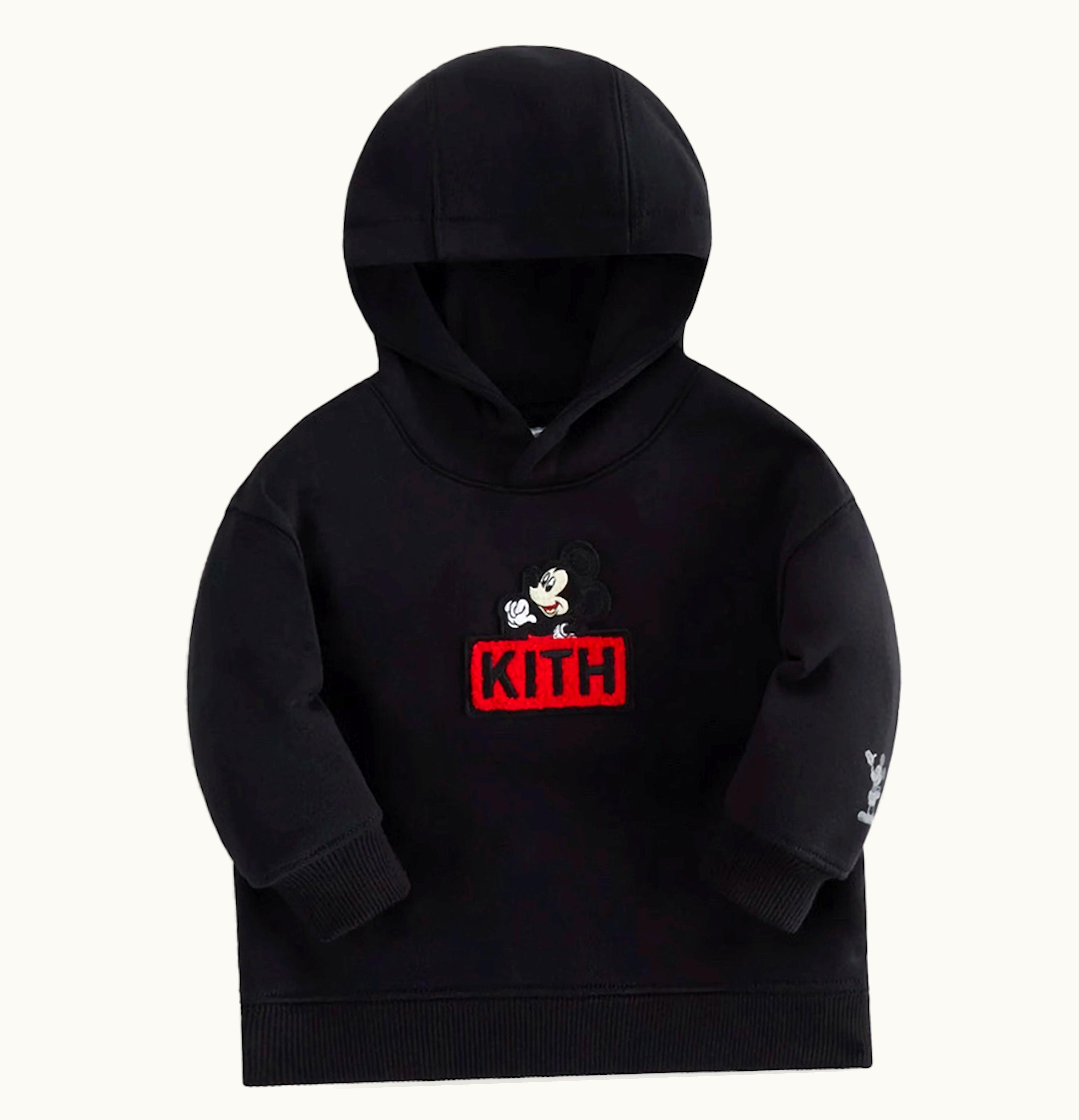 Kith Kith X Disney Baby Mickey Friends Mickey Classic Logo Hoodie Black Ph
