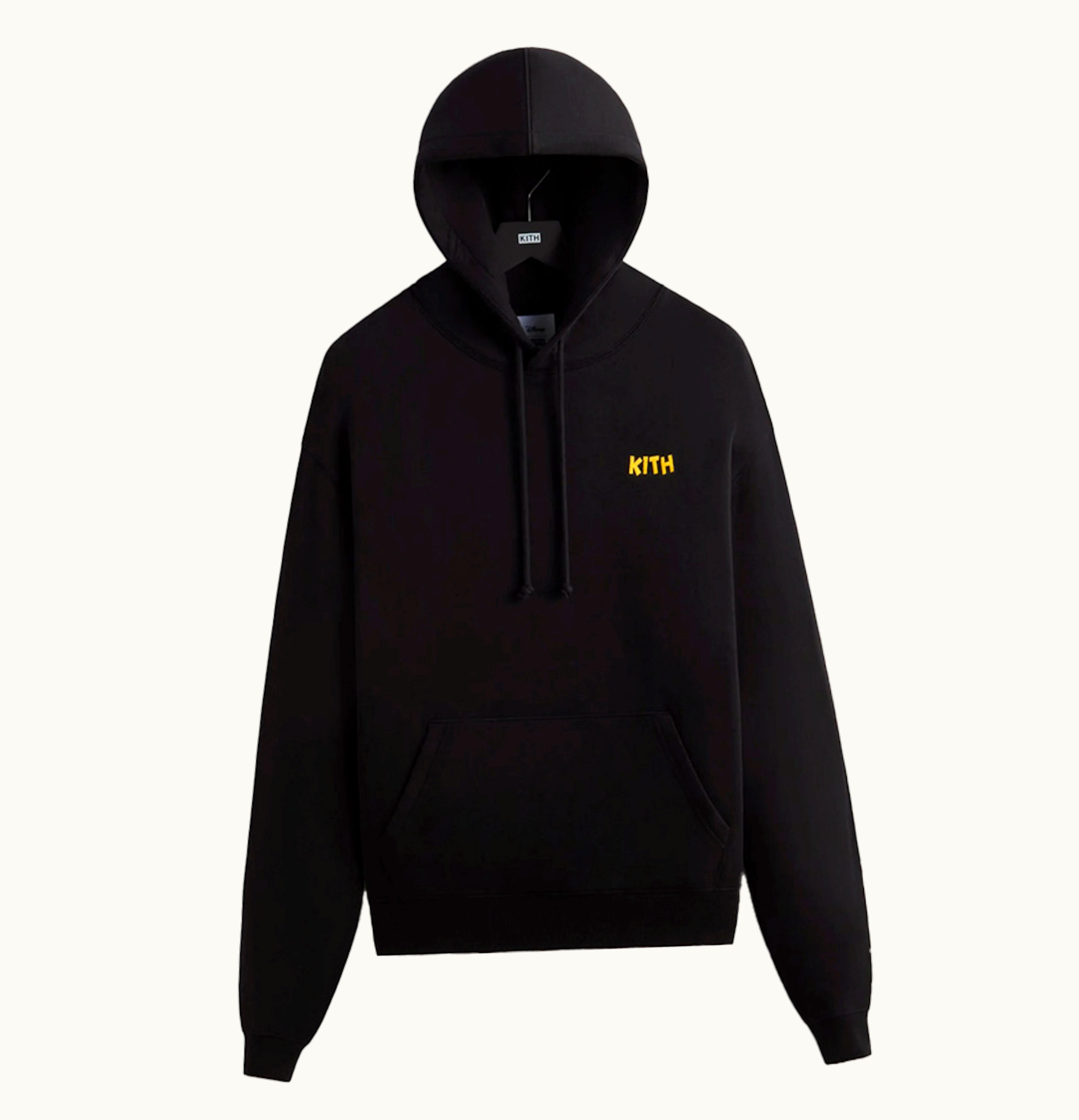 Kith Kith X Disney Mickey Friends Family Portrait Vintage Hoodie Black Ph