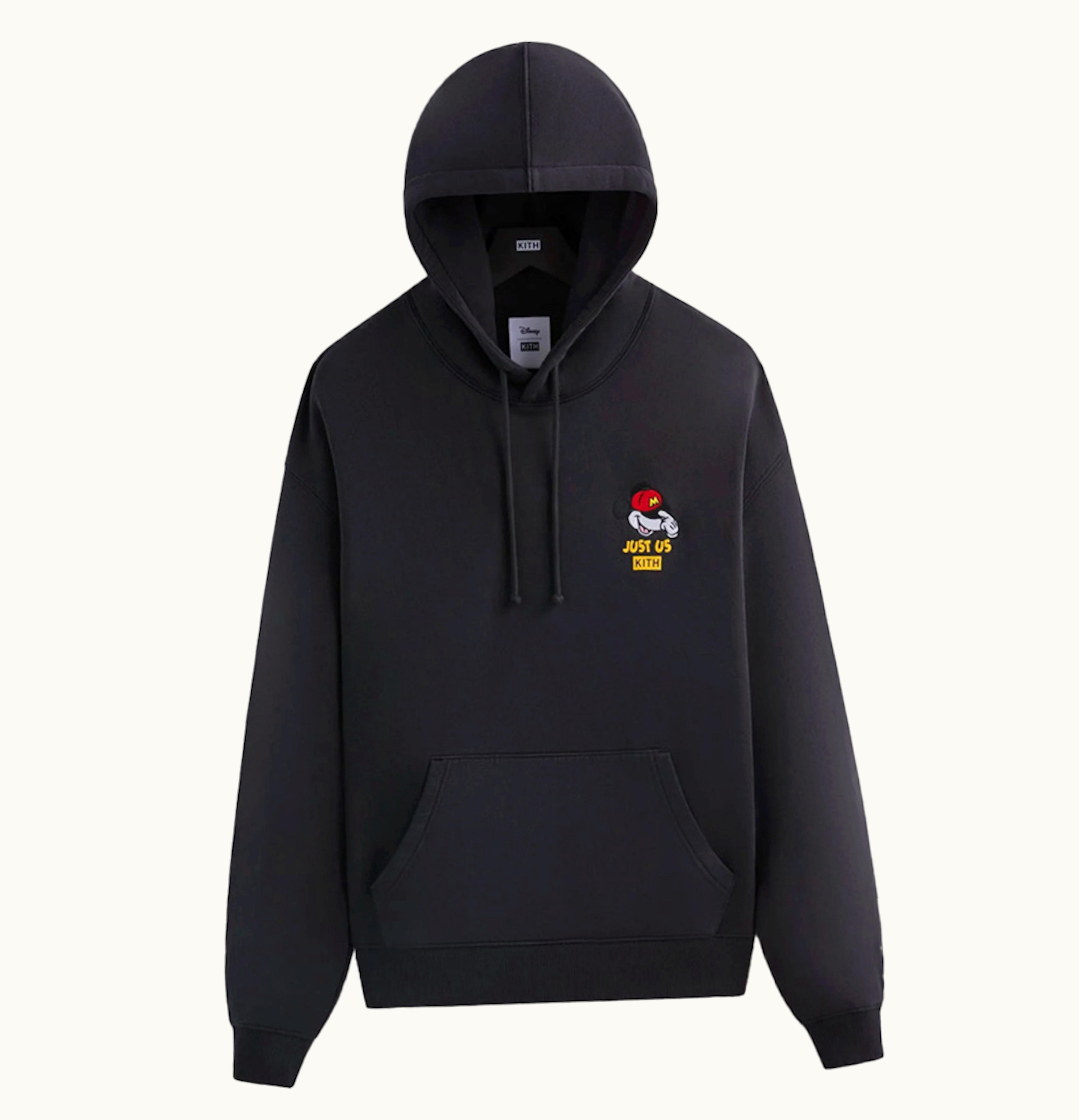 Kith Kith X Disney Mickey Friends Just Us Williams III Hoodie Black Ph
